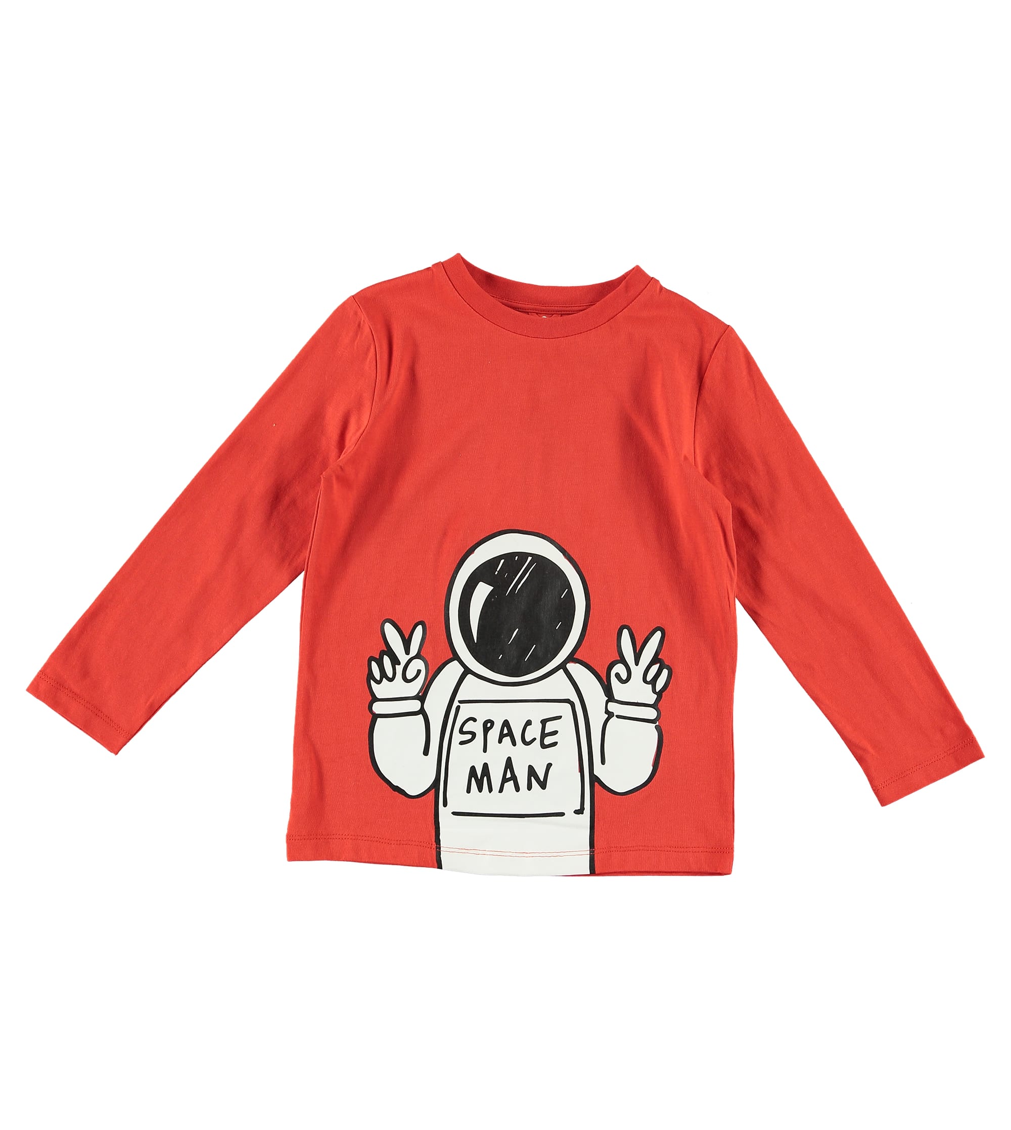 Boys Red Cotton Top