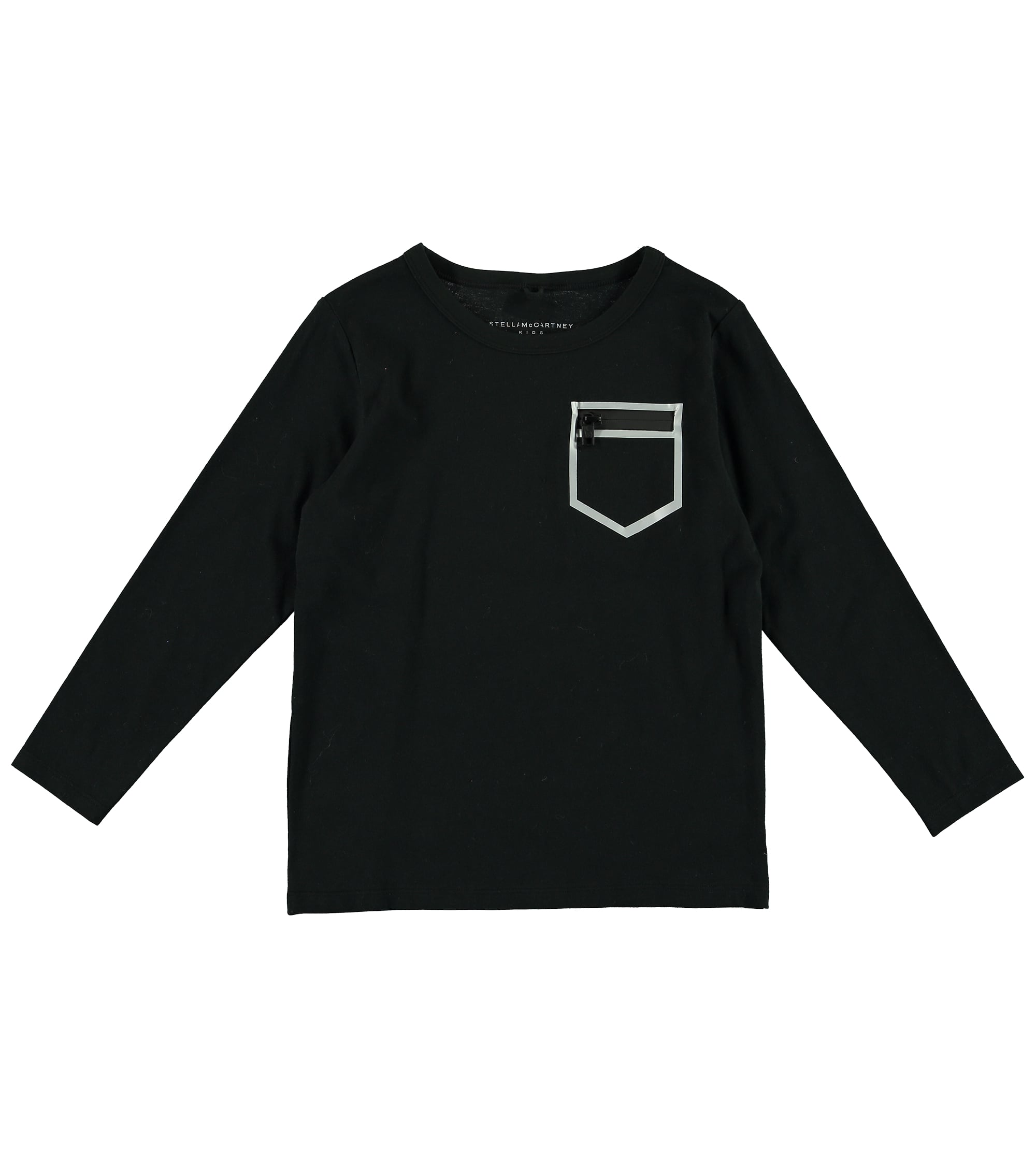 Boys Black Cotton Top