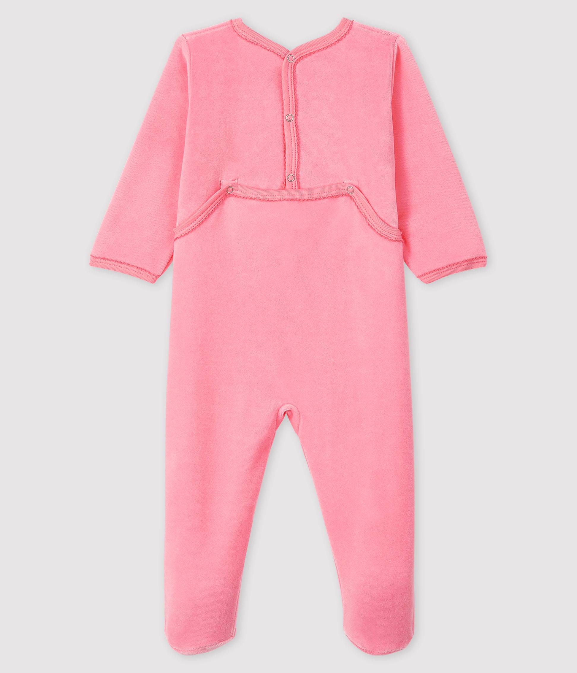 Baby Girls Pink Babysuit