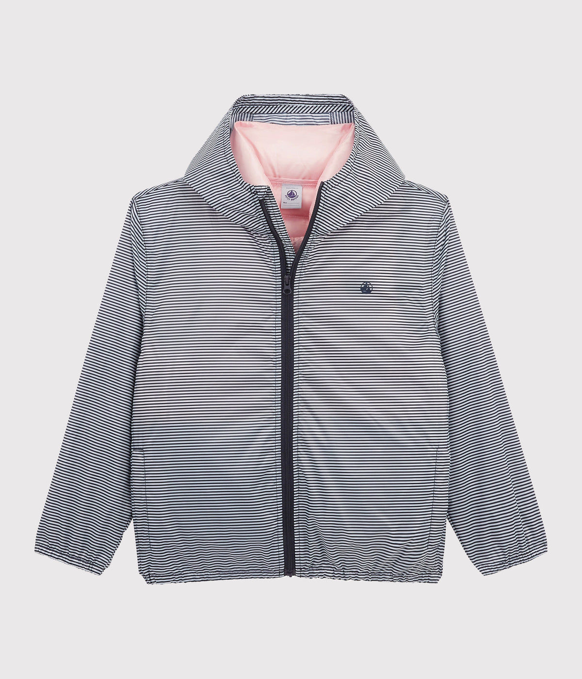Ensemble doudoune rose et gris pour filles