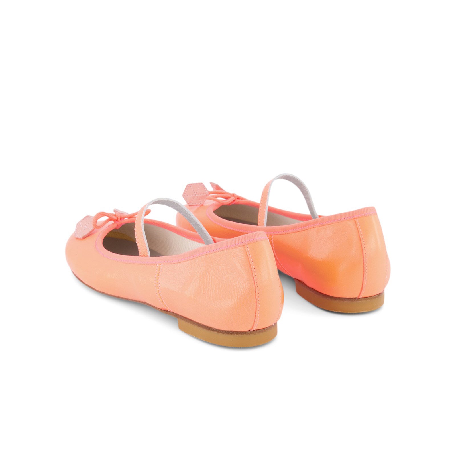 Girls Pink Bovine Leather Shoes