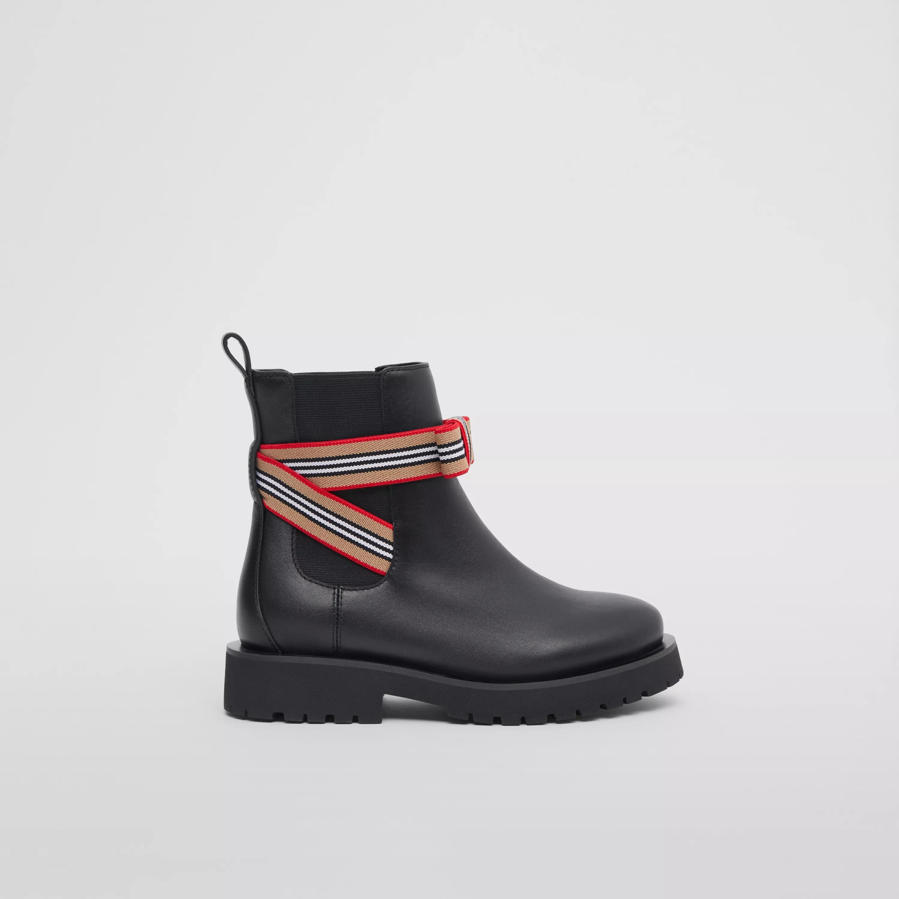 Girls Black Bow Boots
