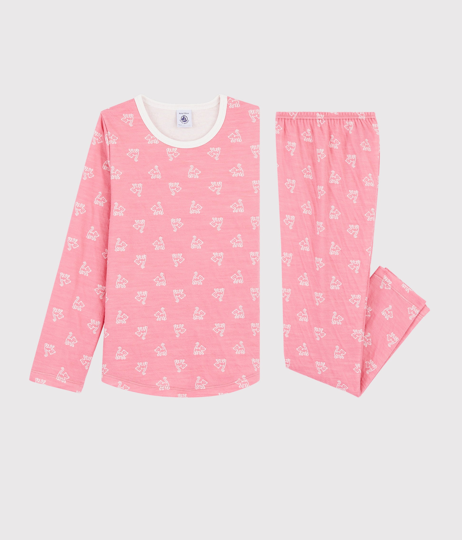 Girls Pink Cotton Nightwear Sets