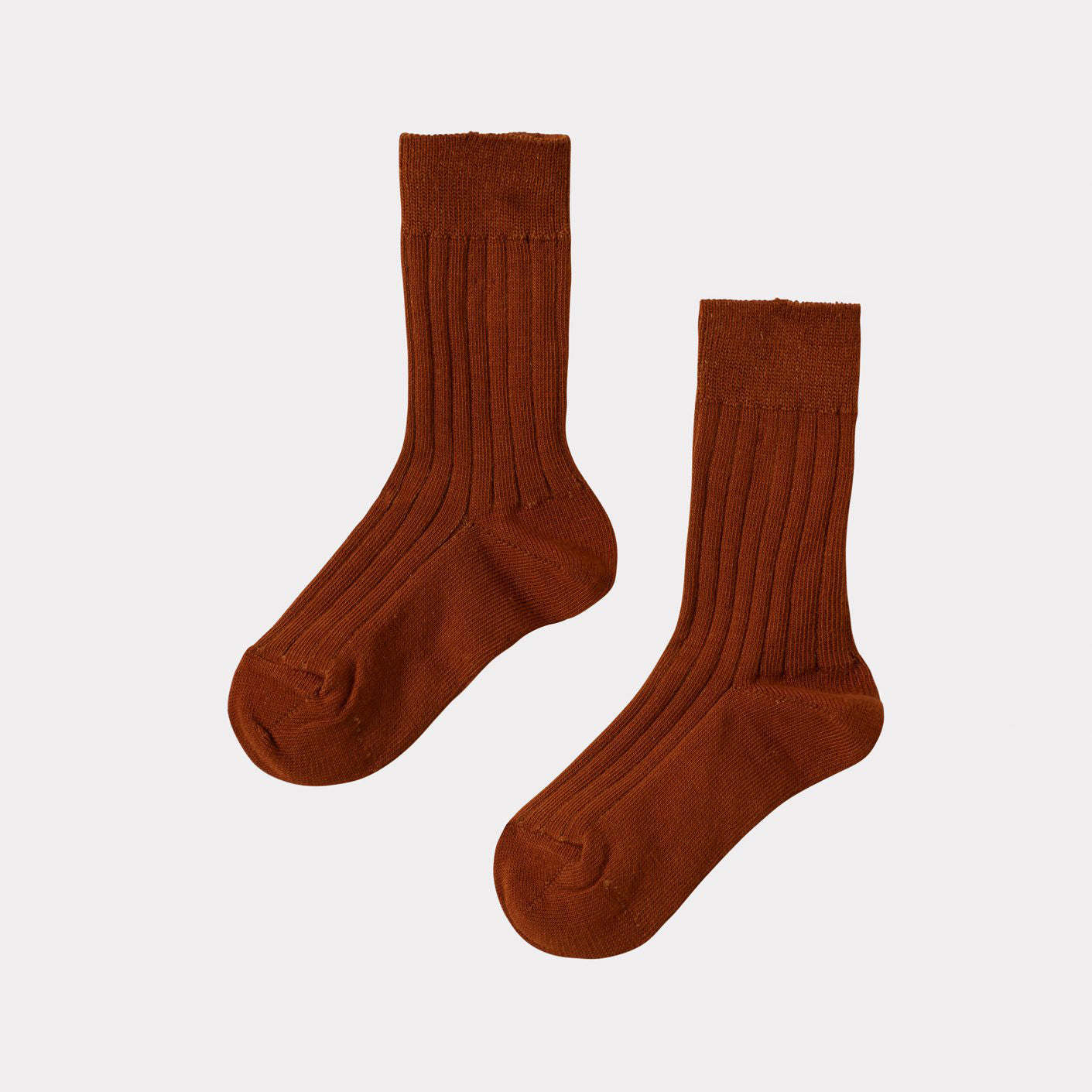 Boys & Girls Mustard Cotton Socks