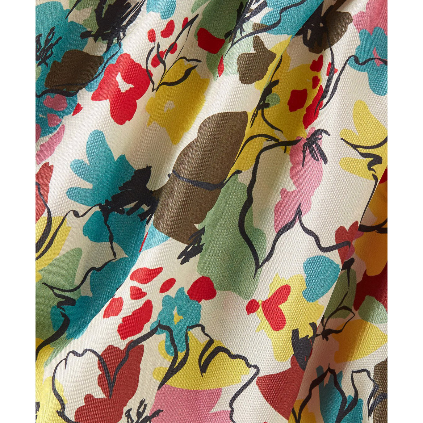 Baby Girls Multicolor Painted Flowers Bloomers