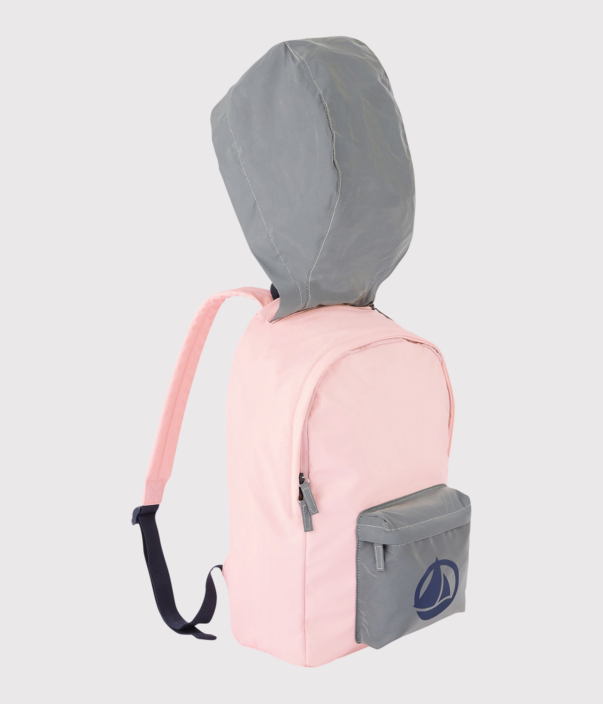 Girls Light Pink Logo Back Bag