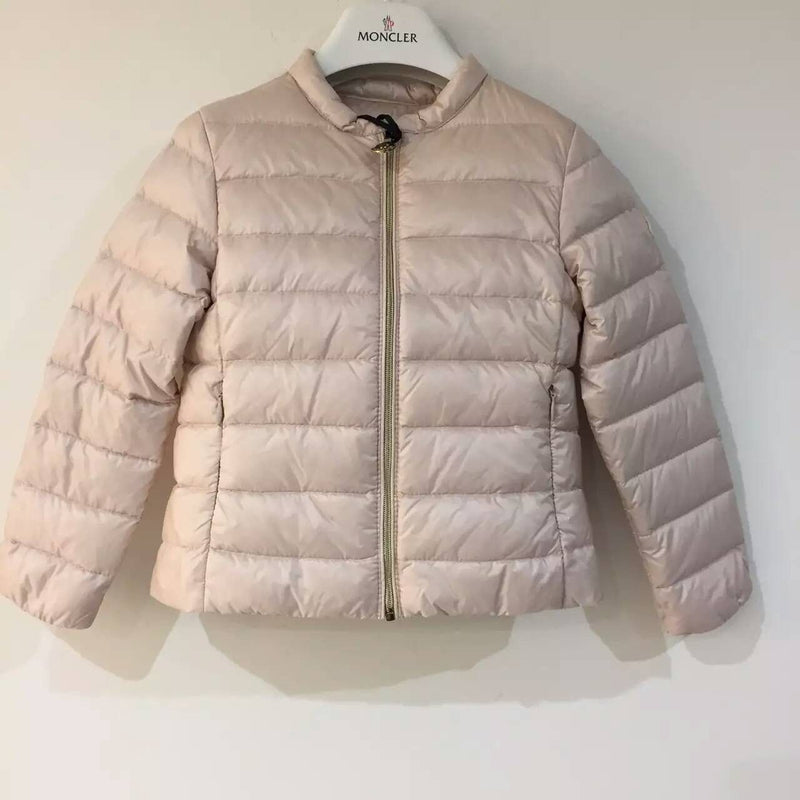 Girls Light Pink Hidden Pocket Down Padded 'Ambrine' Jacket - CÉMAROSE | Children's Fashion Store - 1
