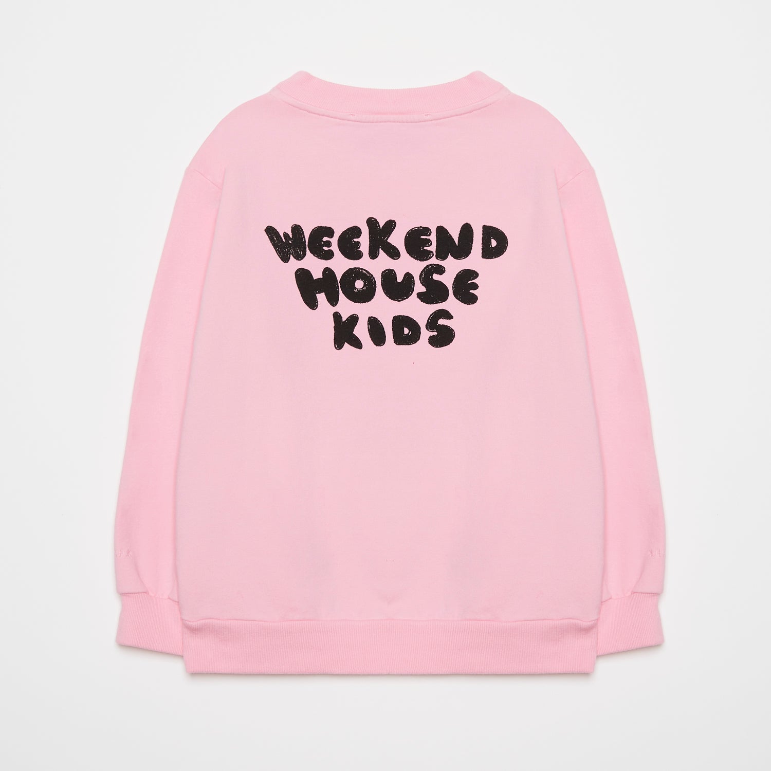 Boys & Girls Pink Printed Cotton Sweatshirt