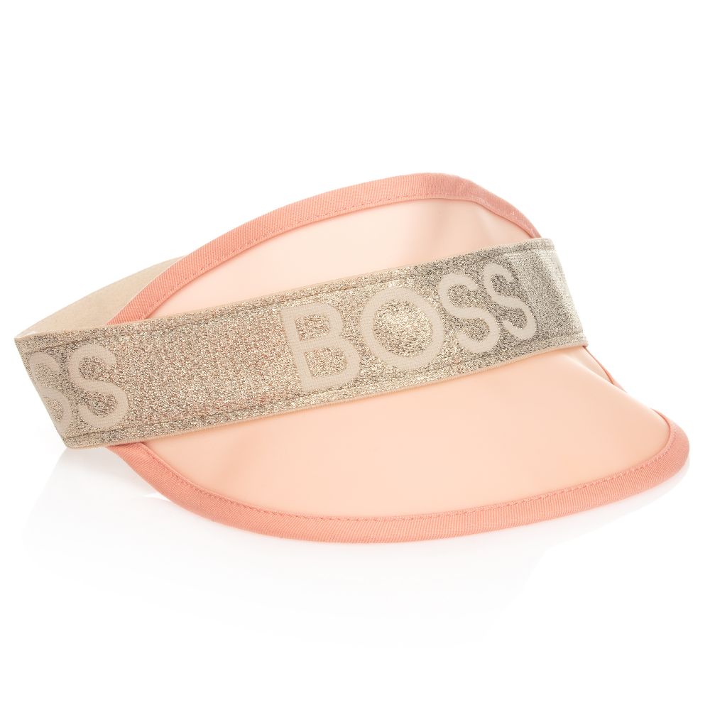 Girls Pink Logo Visor Cap