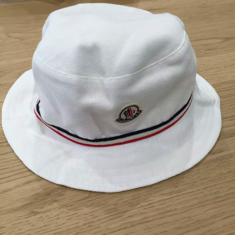 Boys&Girls White Sun Hat With Striped Trims - CÉMAROSE | Children's Fashion Store