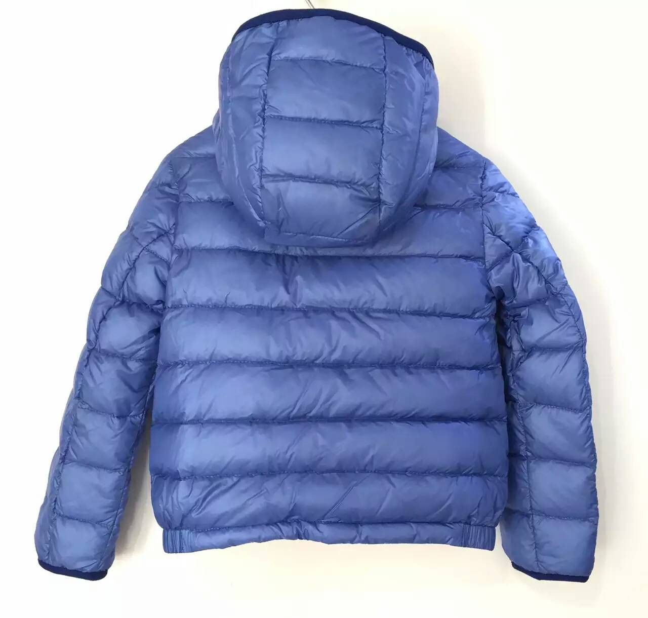 Boys Blue Down Padded Hooded 'Athenes' Jacket With Hidden Pocket - CÉMAROSE | Children's Fashion Store - 2