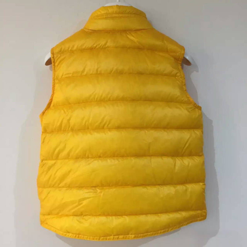 Boys Yellow Down Padded 'Gui' Gilet - CÉMAROSE | Children's Fashion Store - 2