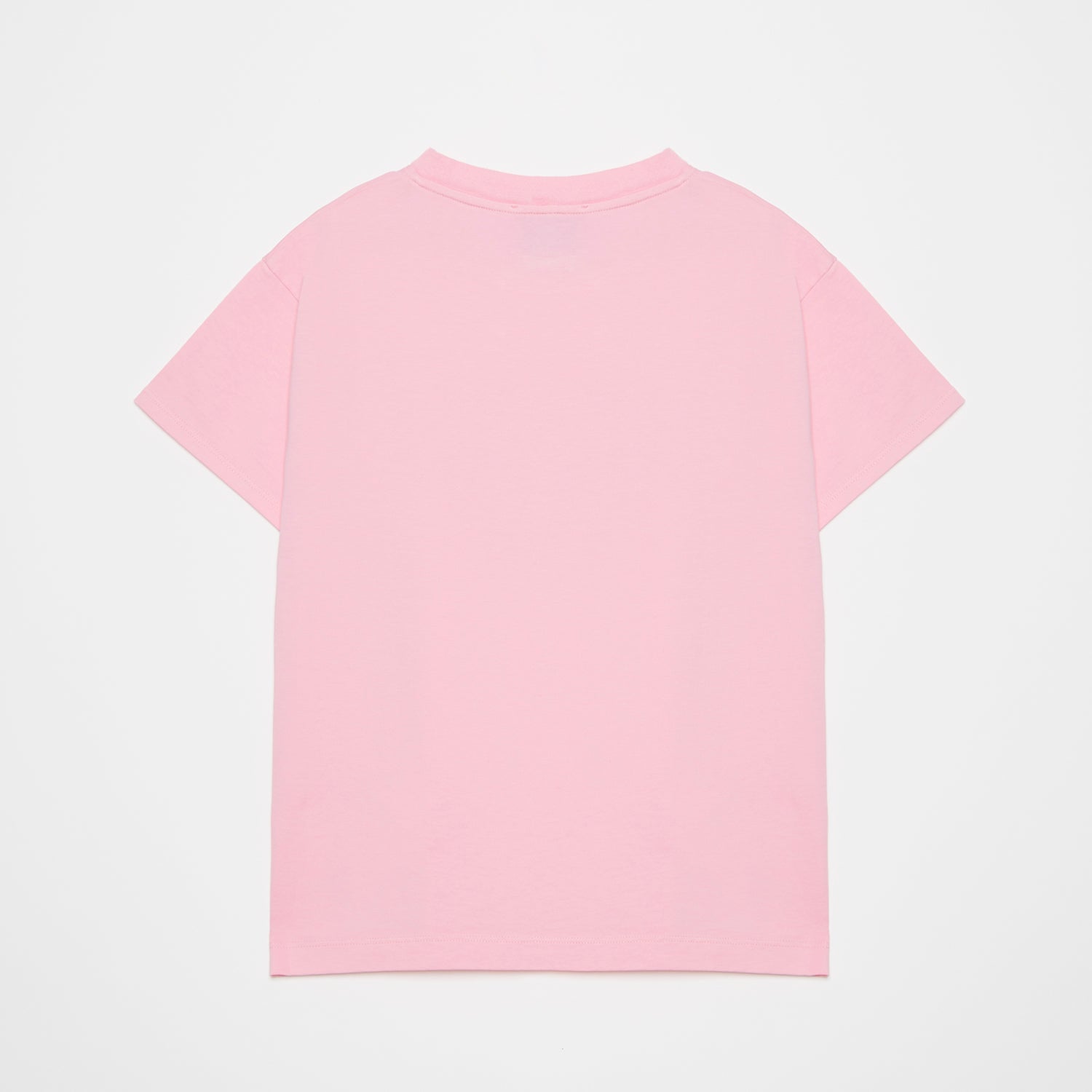 Boys & Girls Pink Logo Cotton T-Shirt