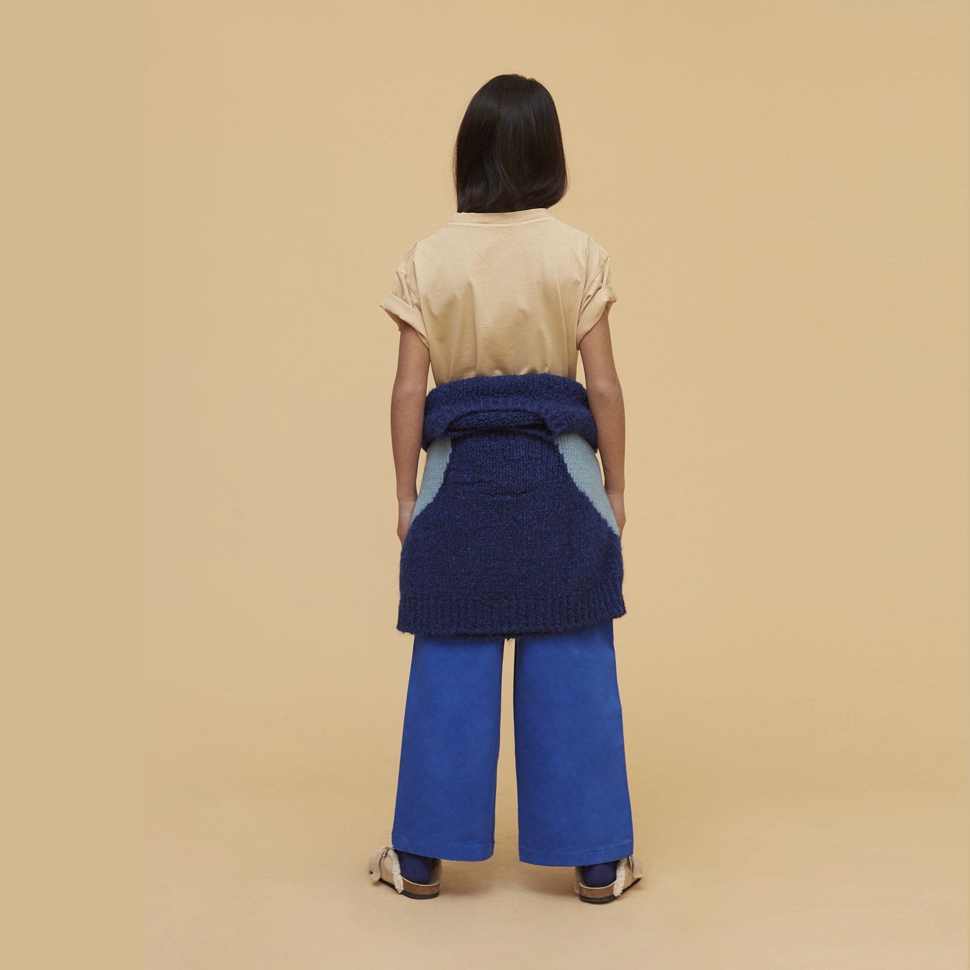 Boys & Girls Sand Printed Cotton T-Shirt