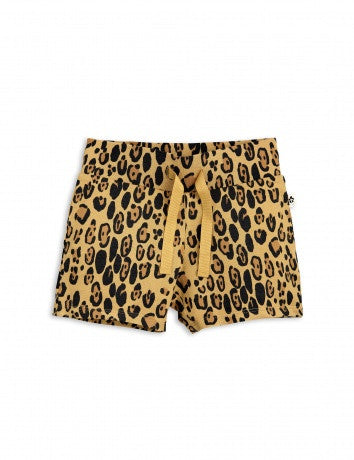Girls Leopard Print Shorts