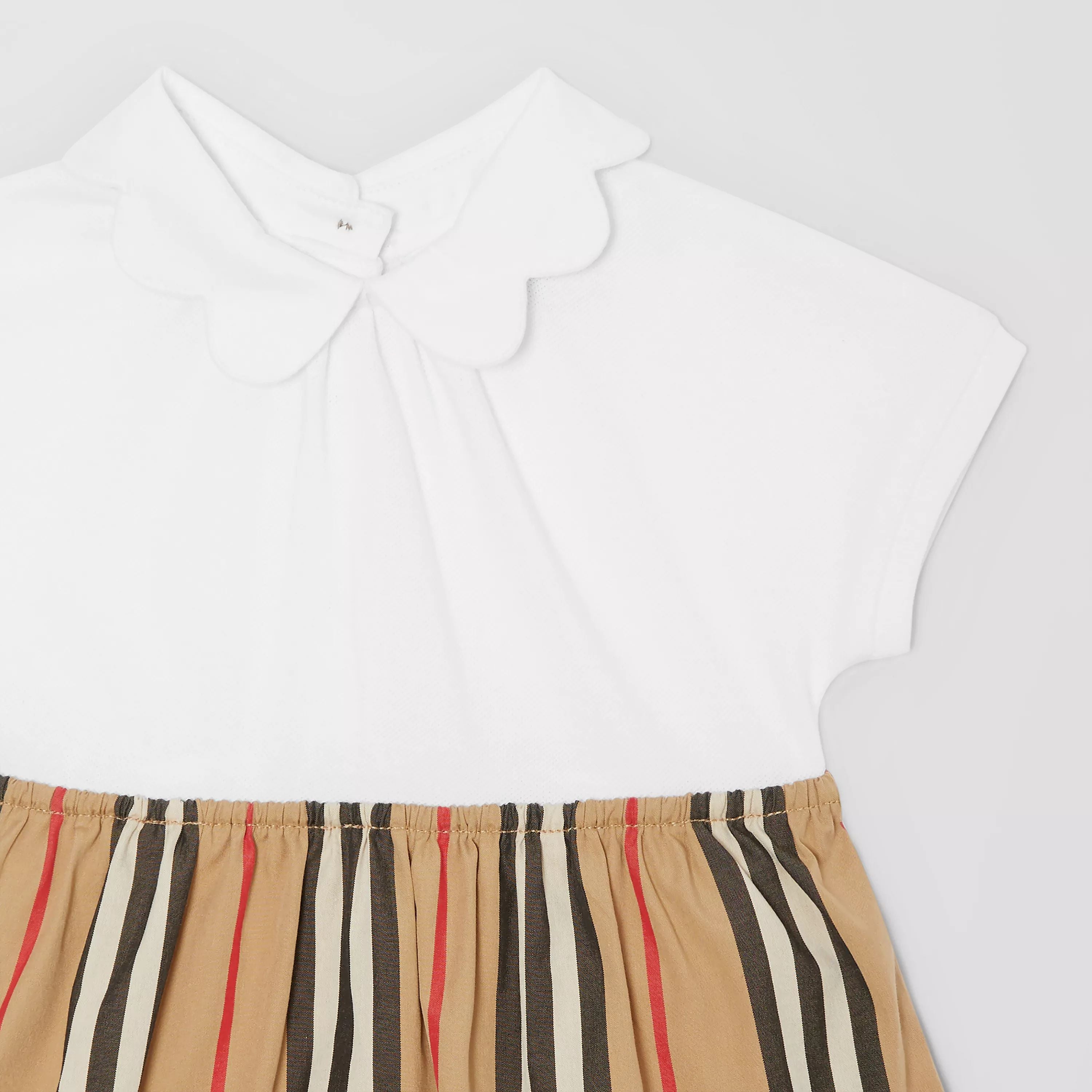 Baby Girls White Cotton Dress