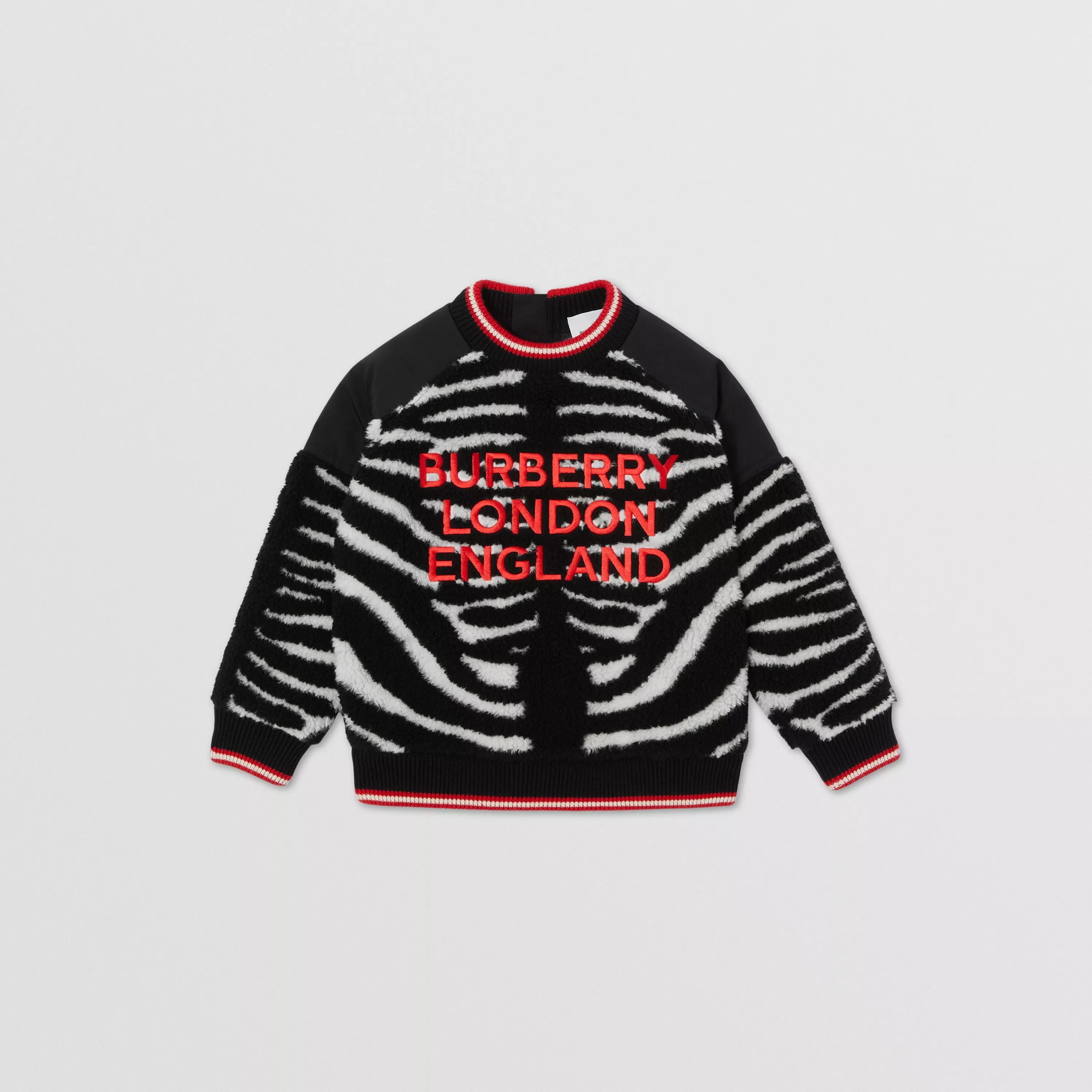 Boys Black Logo Sweatshirt