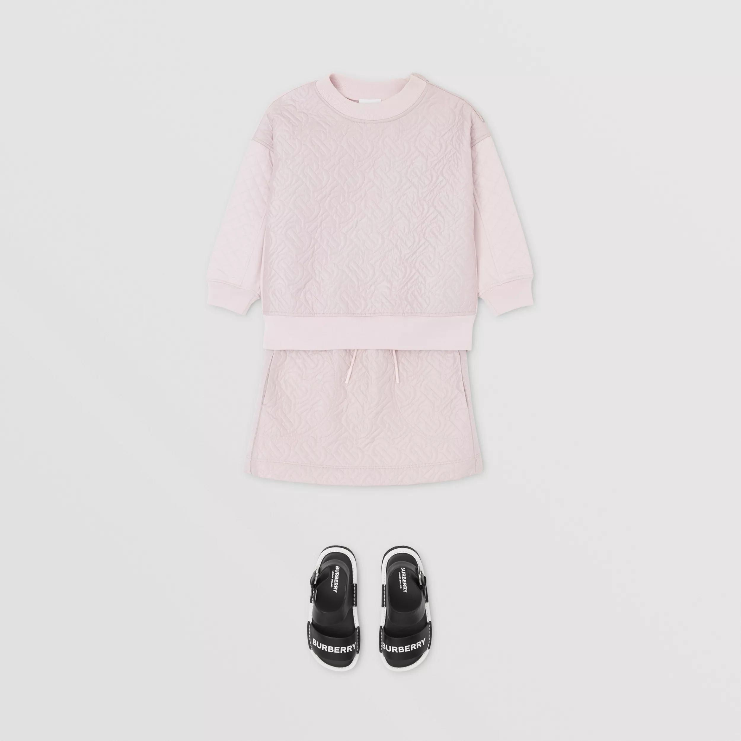 Girls Pink Logo Skirt