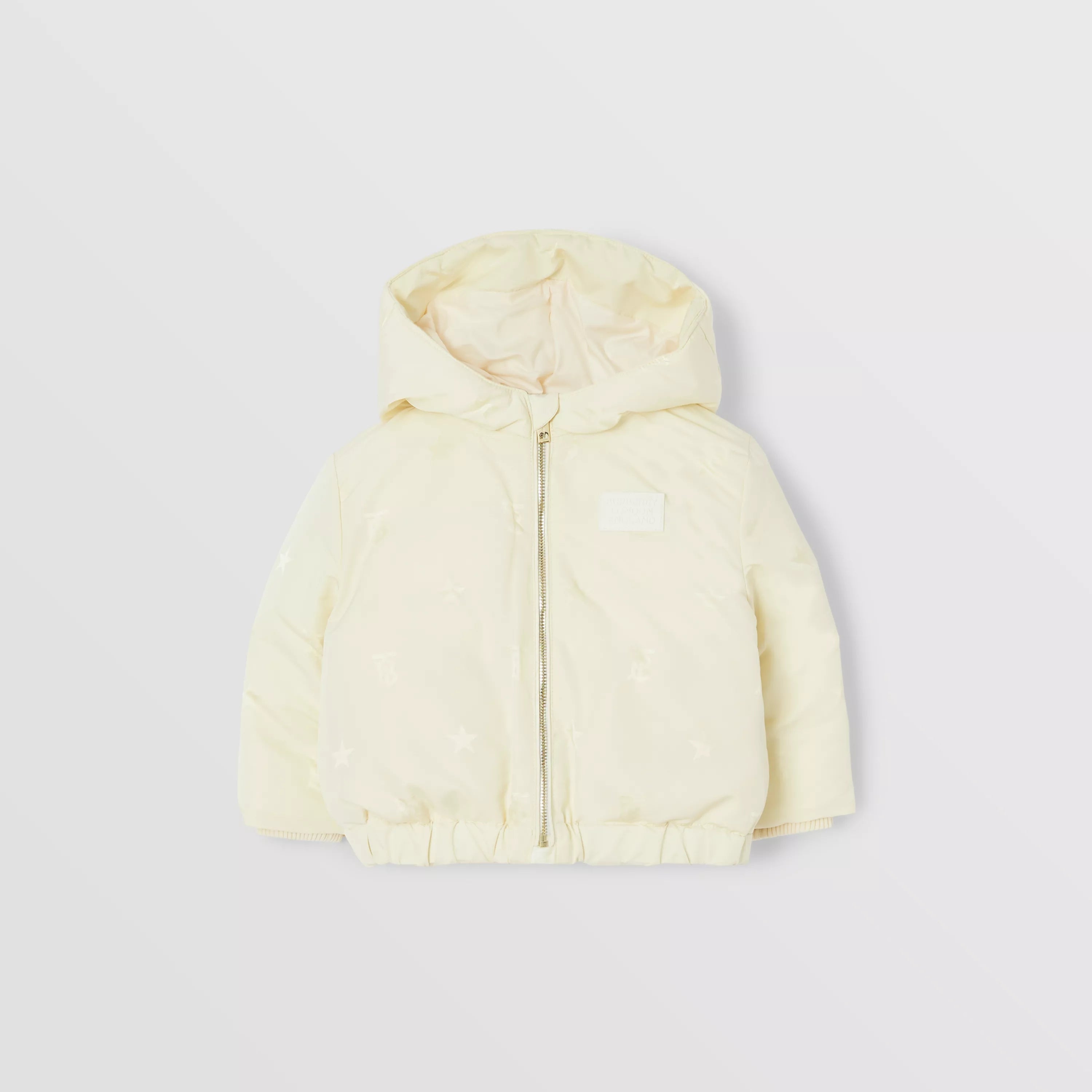 Baby Girls White Padded Down Jacket