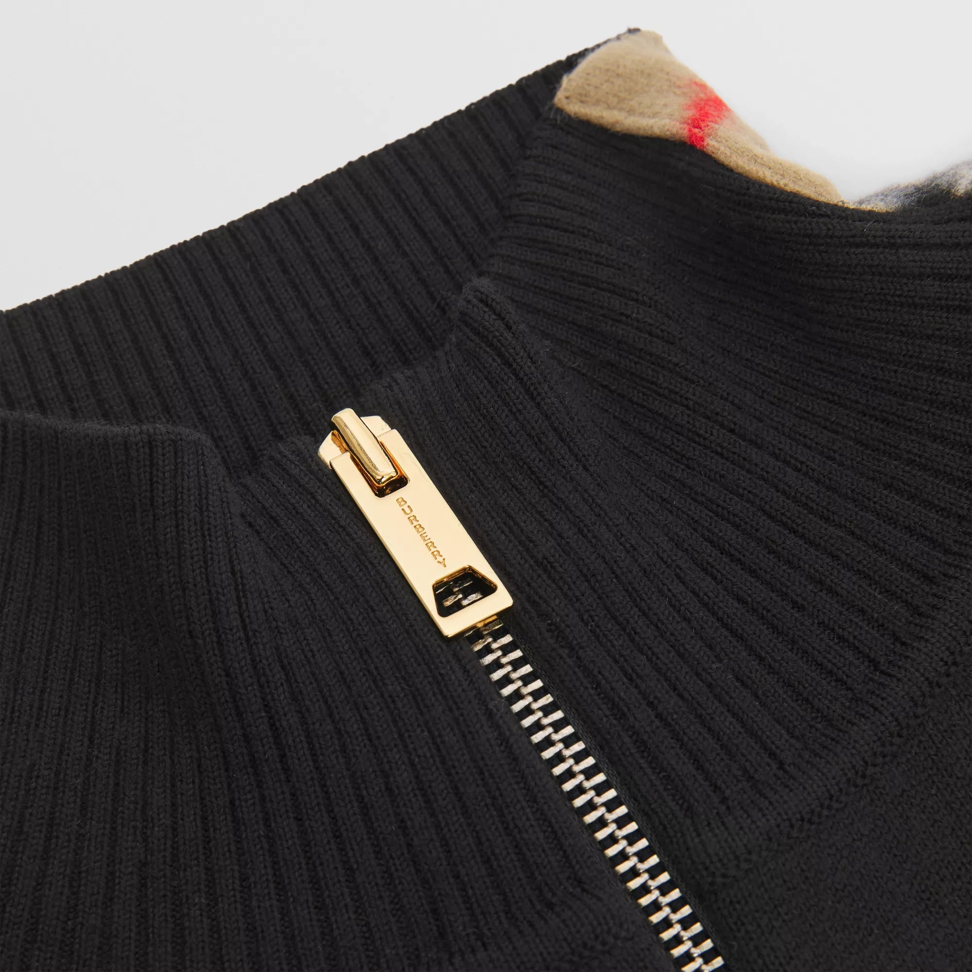 Girls Black Wool Cape