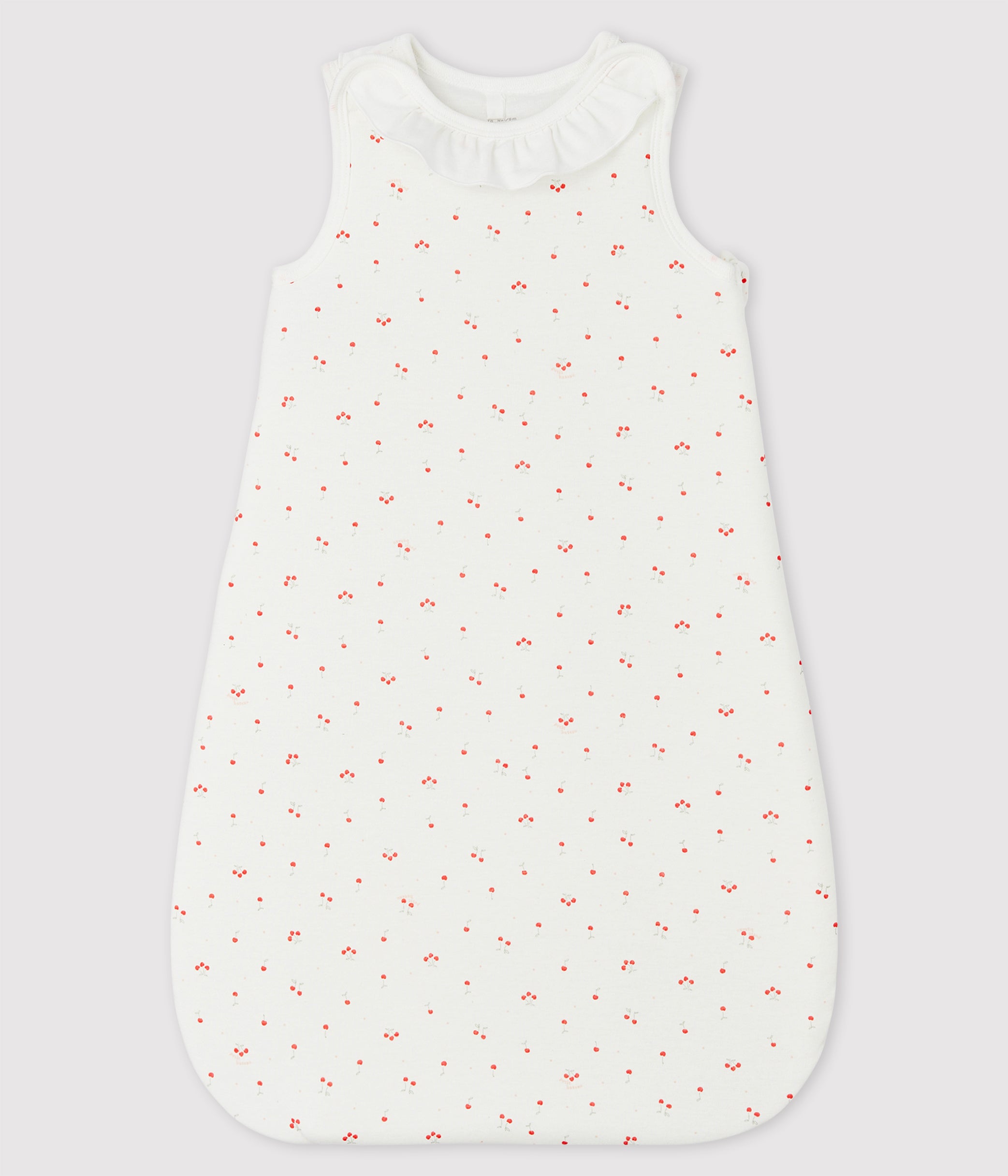 Baby Girls White Cotton Sleep Bag