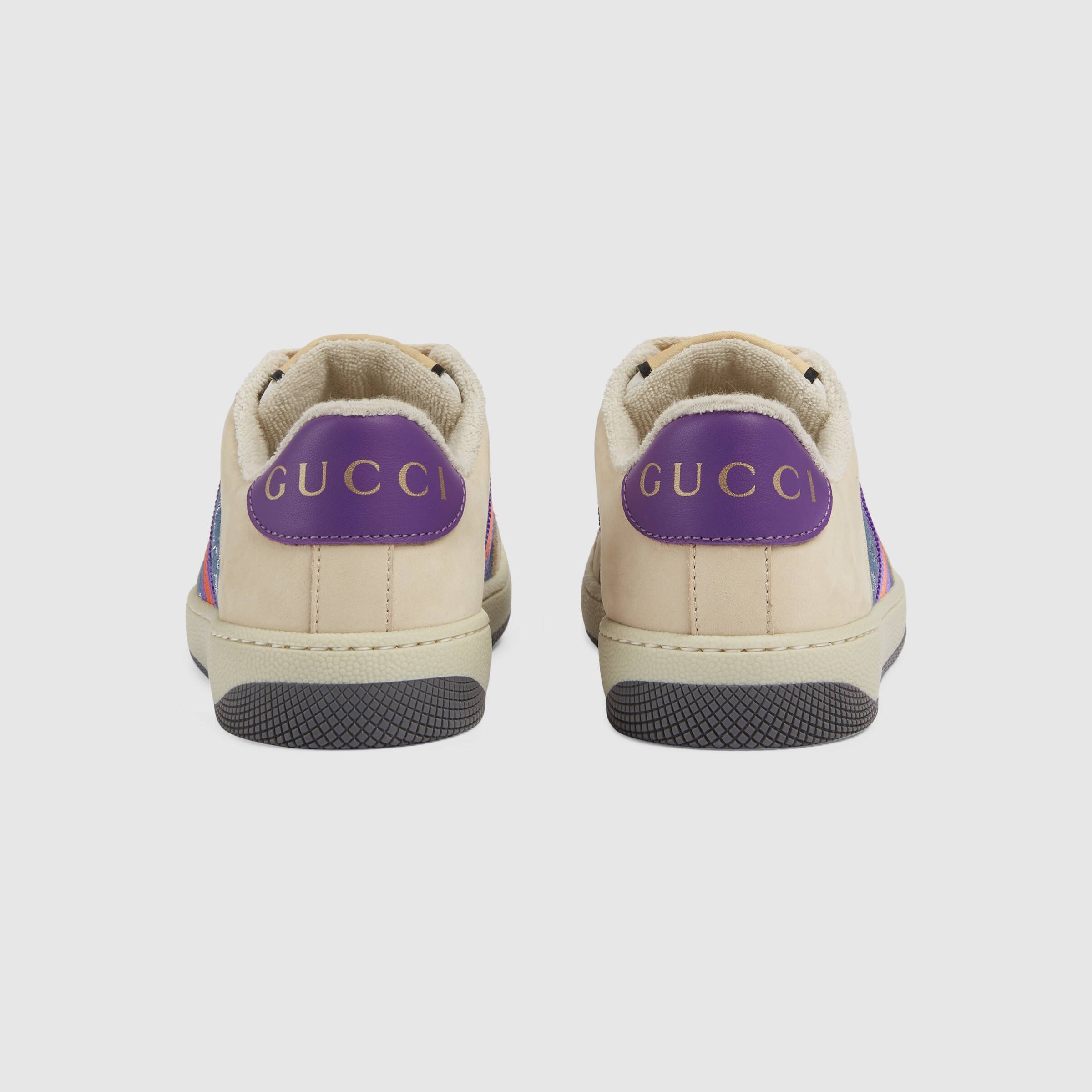 Boys & Girls Purple Logo Shoes