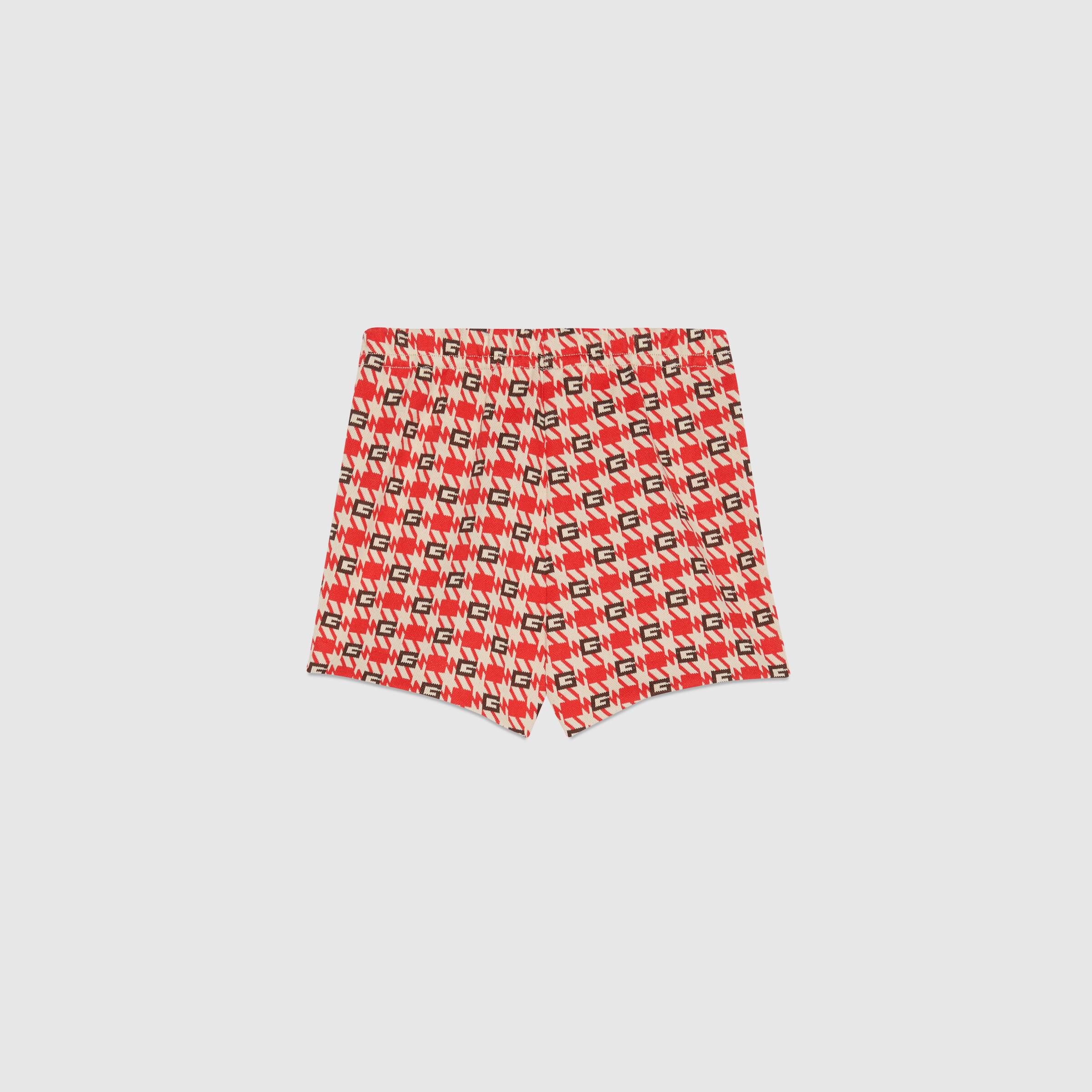 Baby Boys & Girls Red Logo Shorts