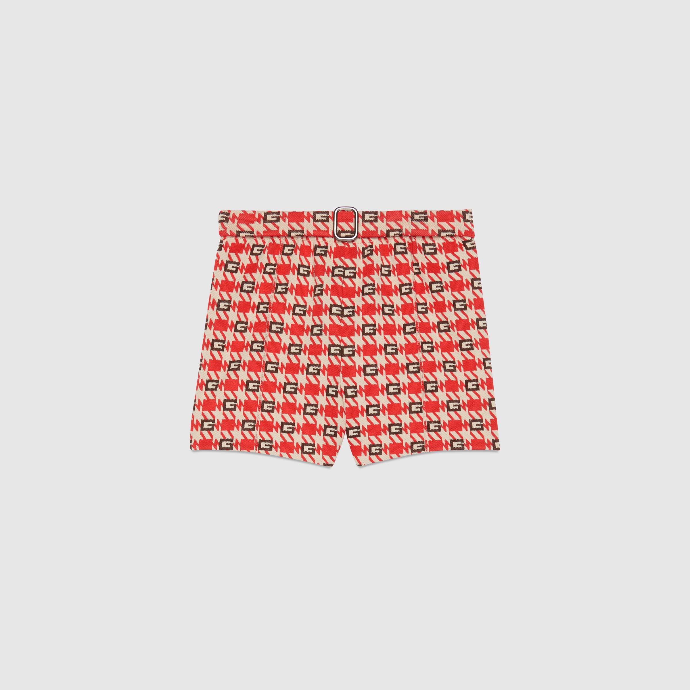 Baby Boys & Girls Red Logo Shorts