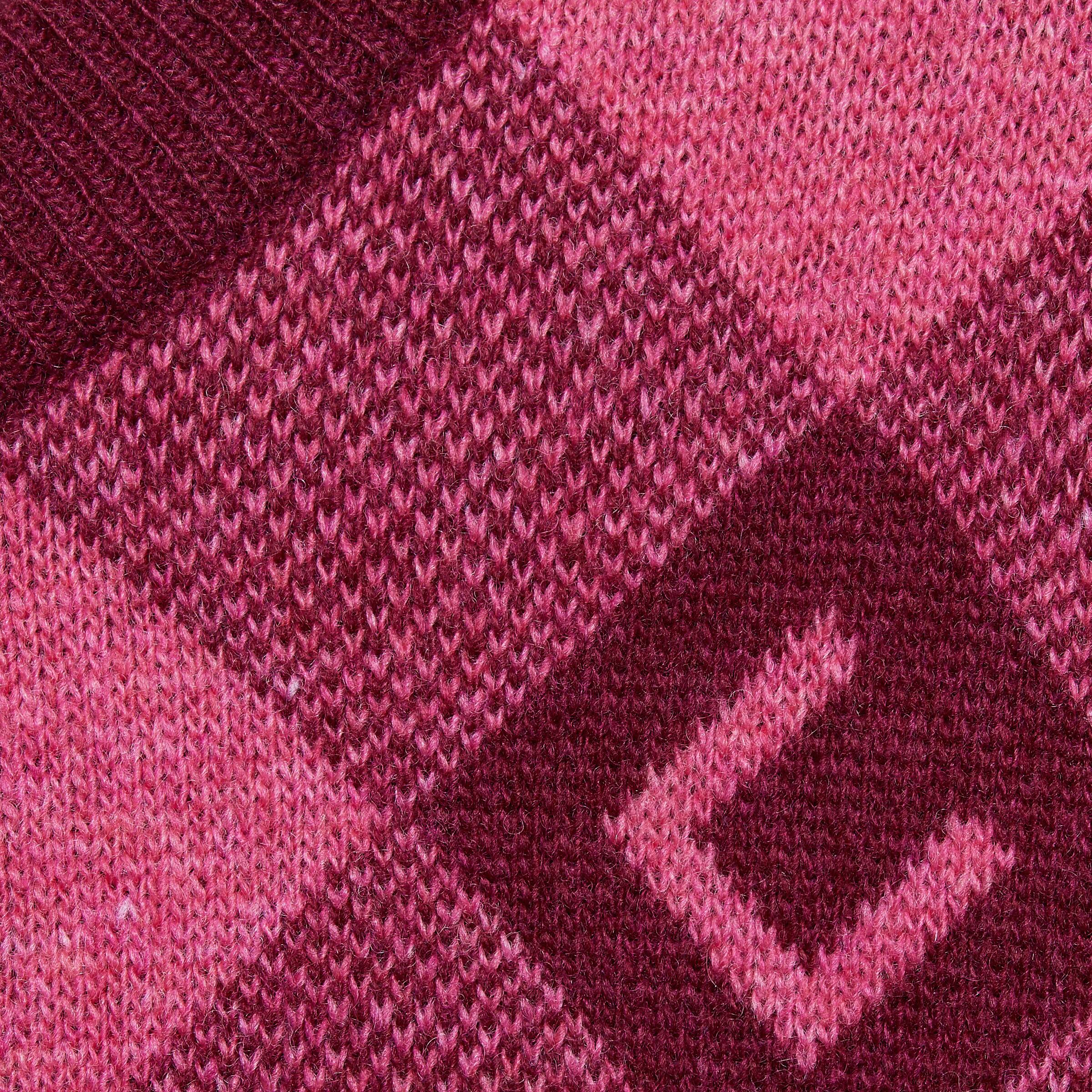 Girls Pink Logo Wool Cardigan