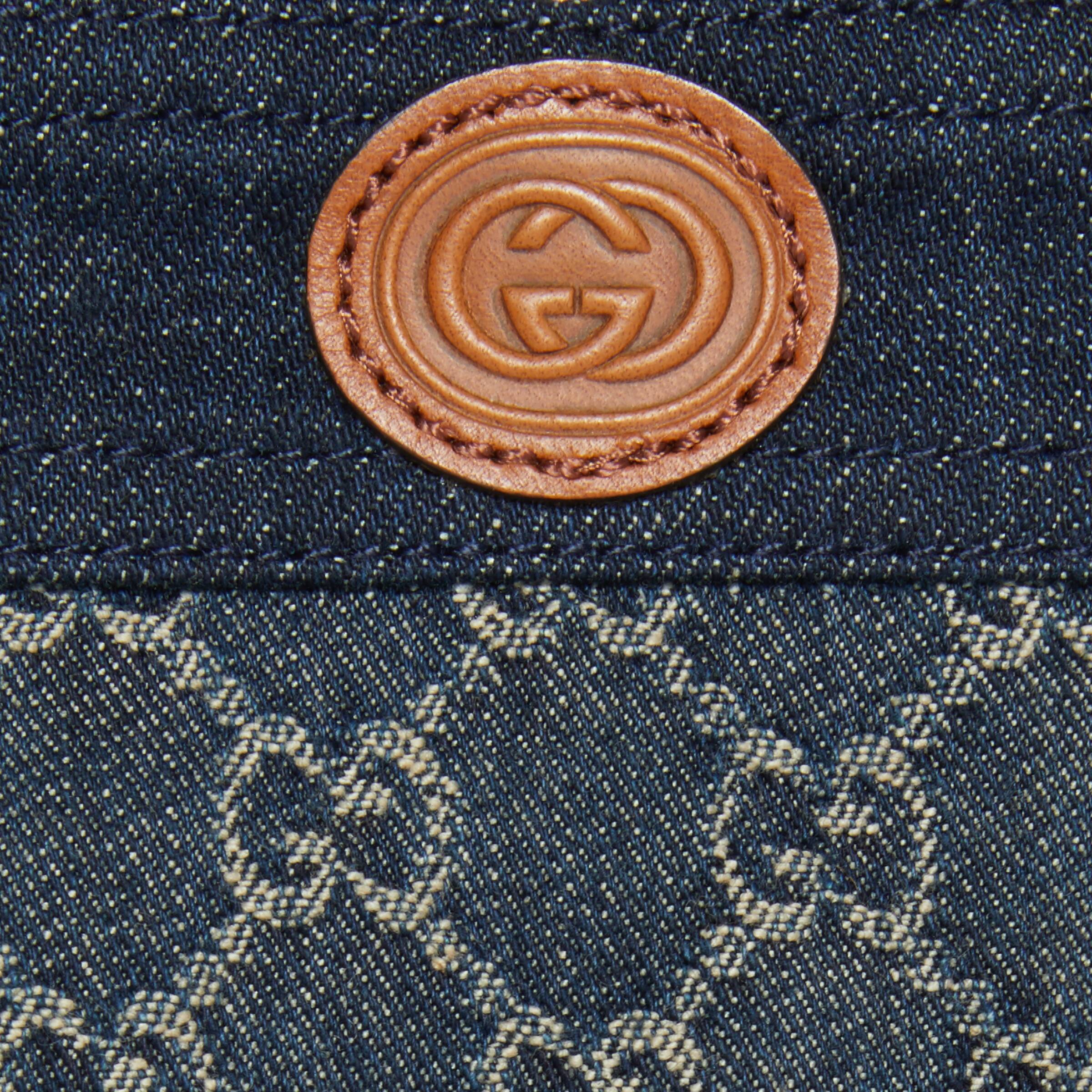Baby Girls Blue GG Logo Dress