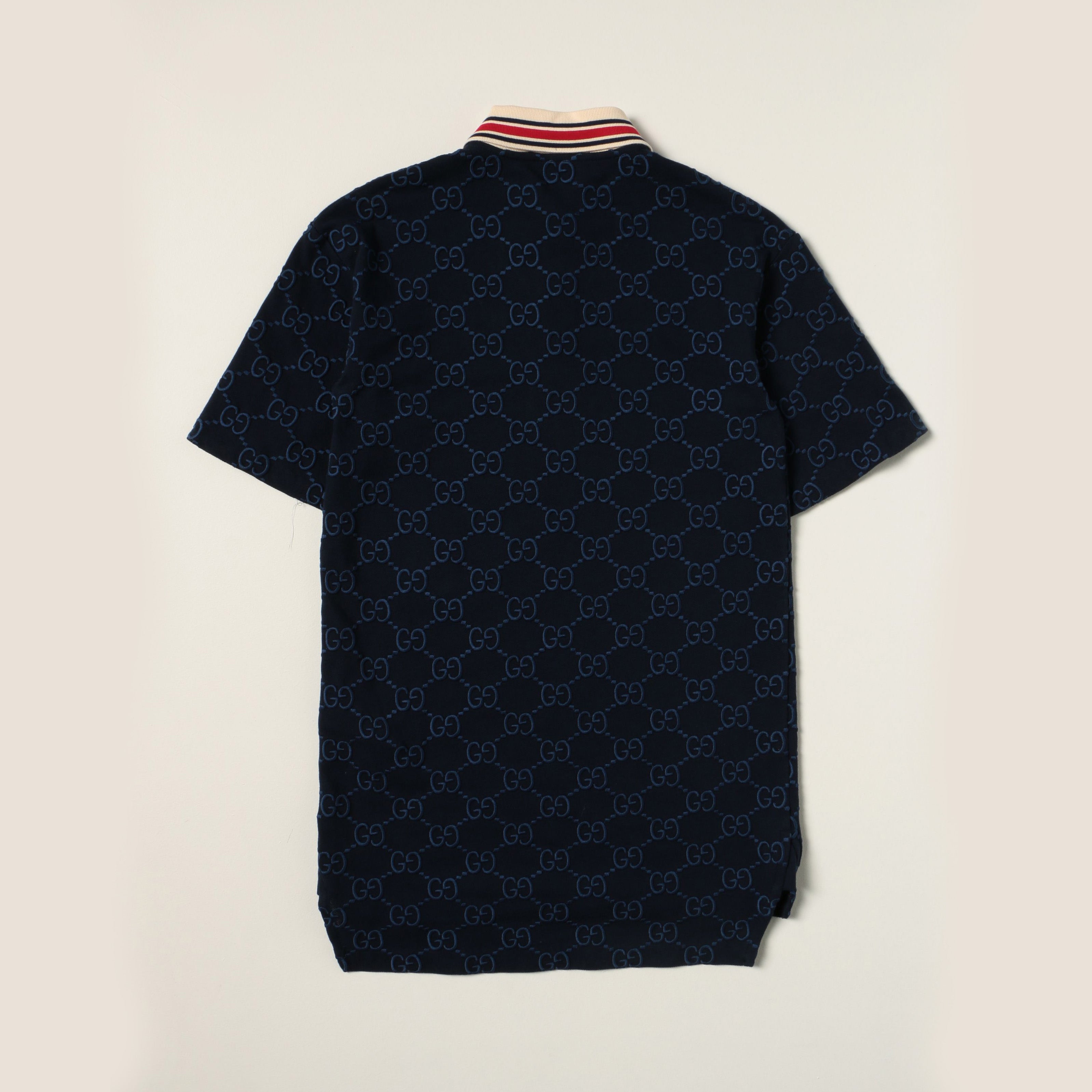 Girls Blue Cotton Polo Dress