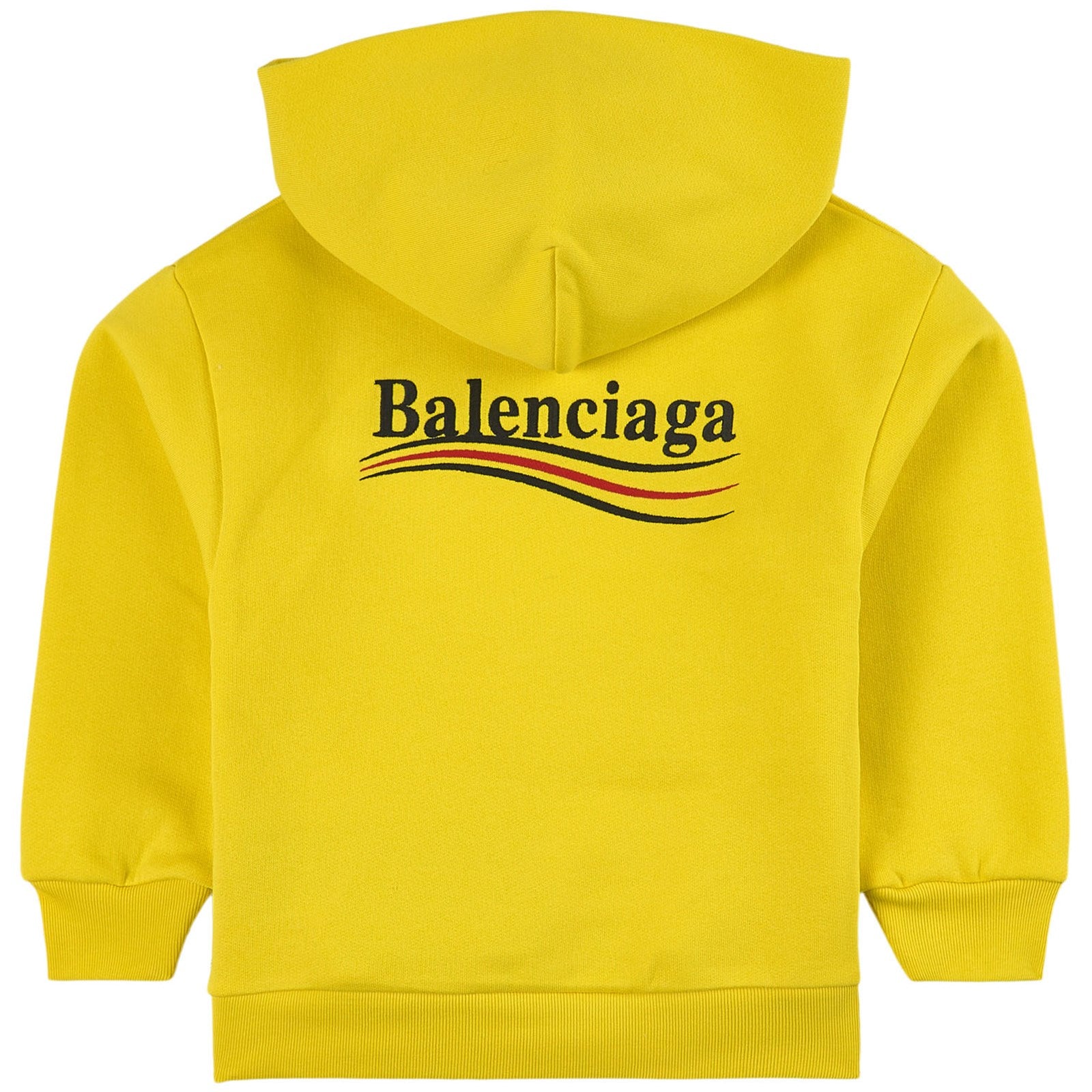Boys & Girls Yellow Logo Hooded Sweatshirt