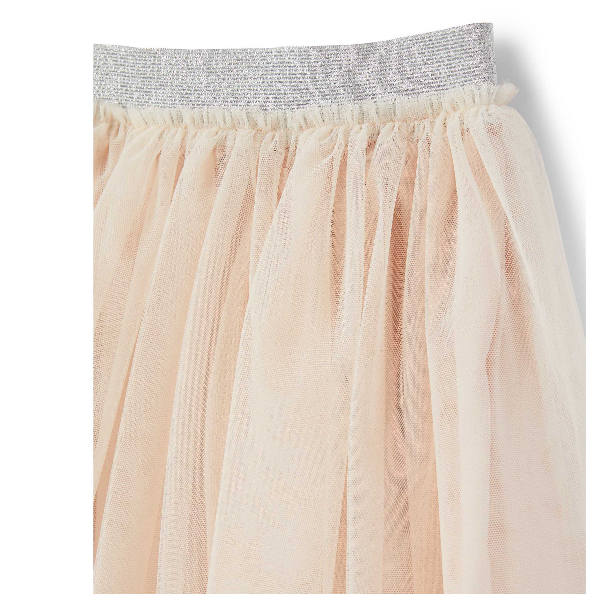 Girls Light Pink Tulle Skirt