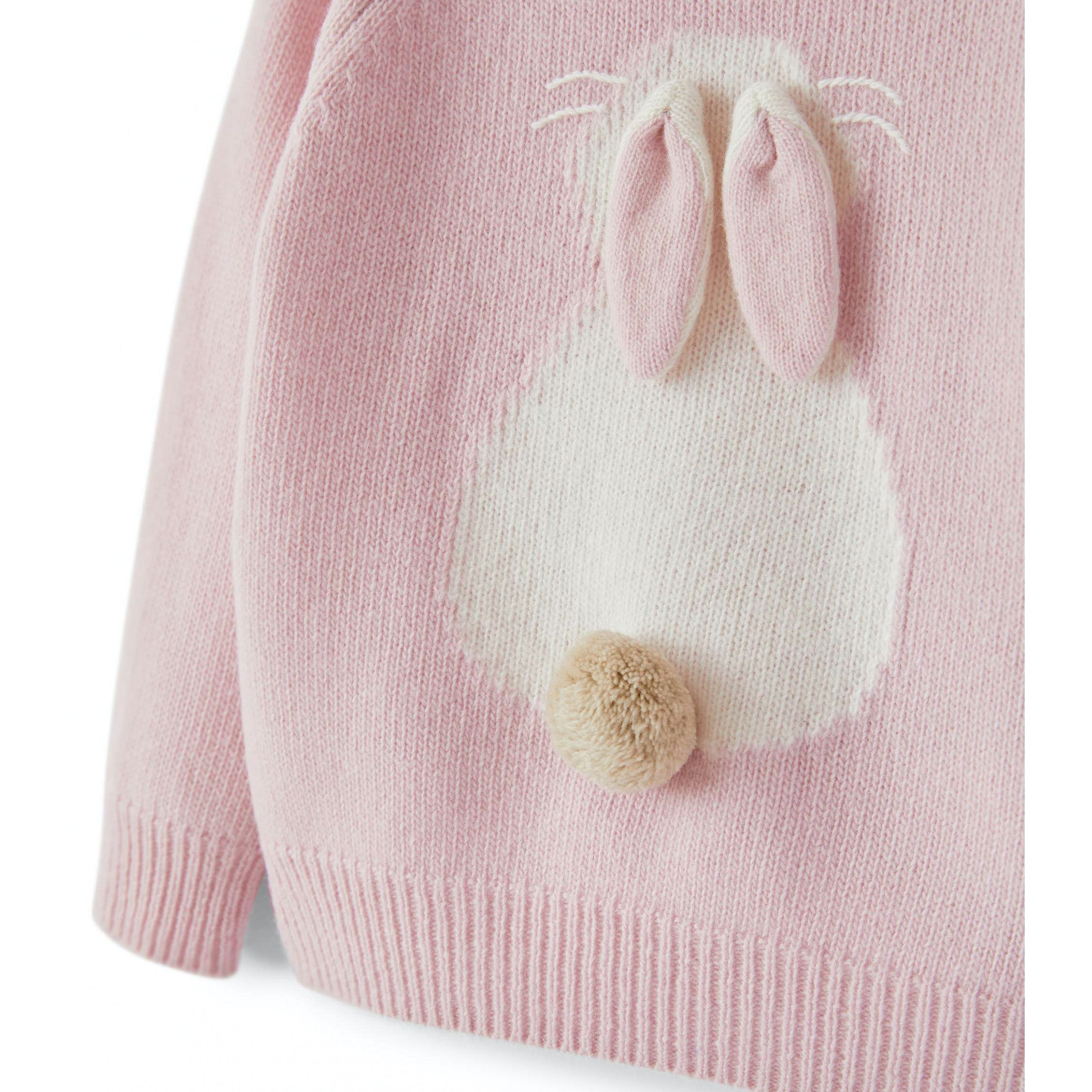 Girls Pink Wool Sweater