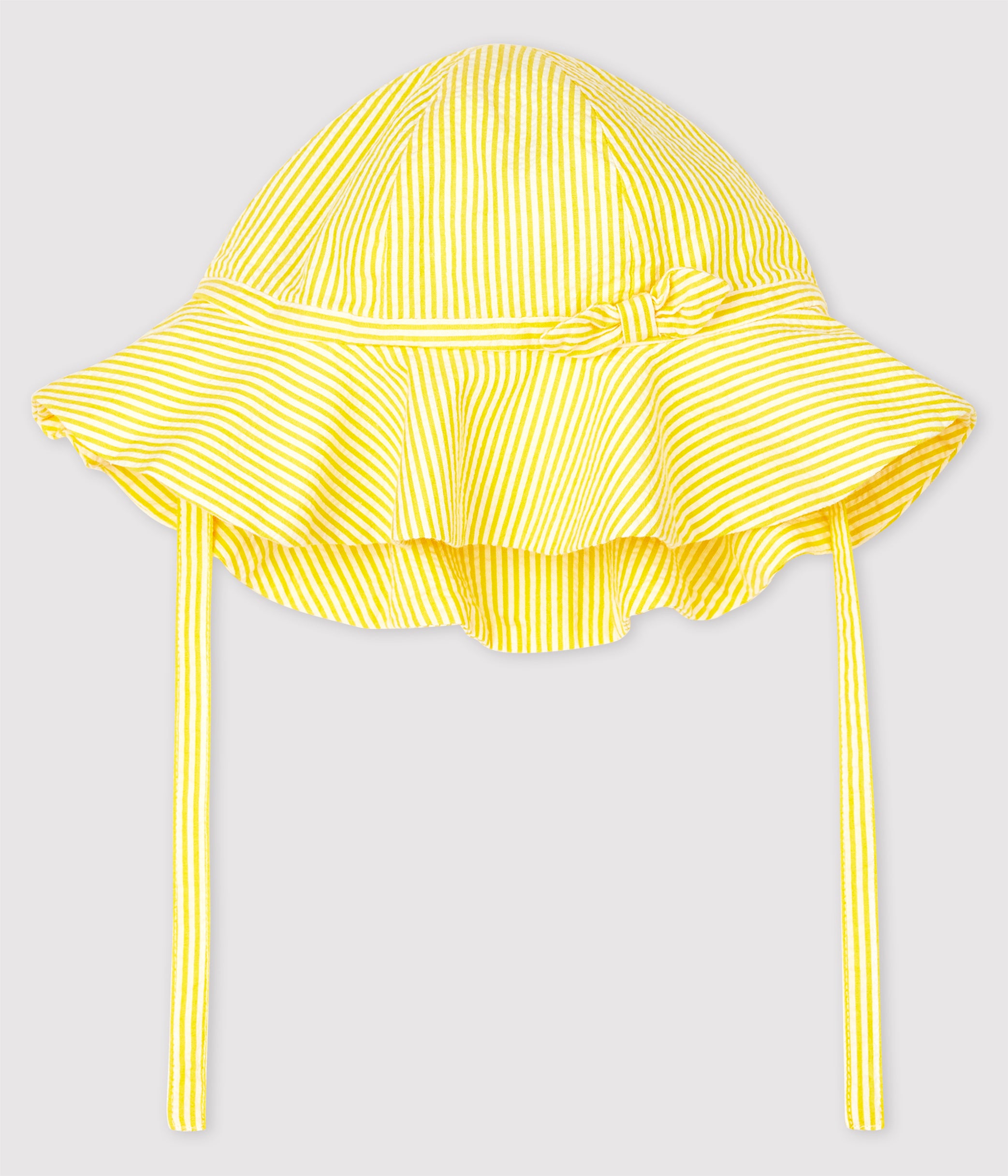 Baby Girls Yellow Cotton Hat