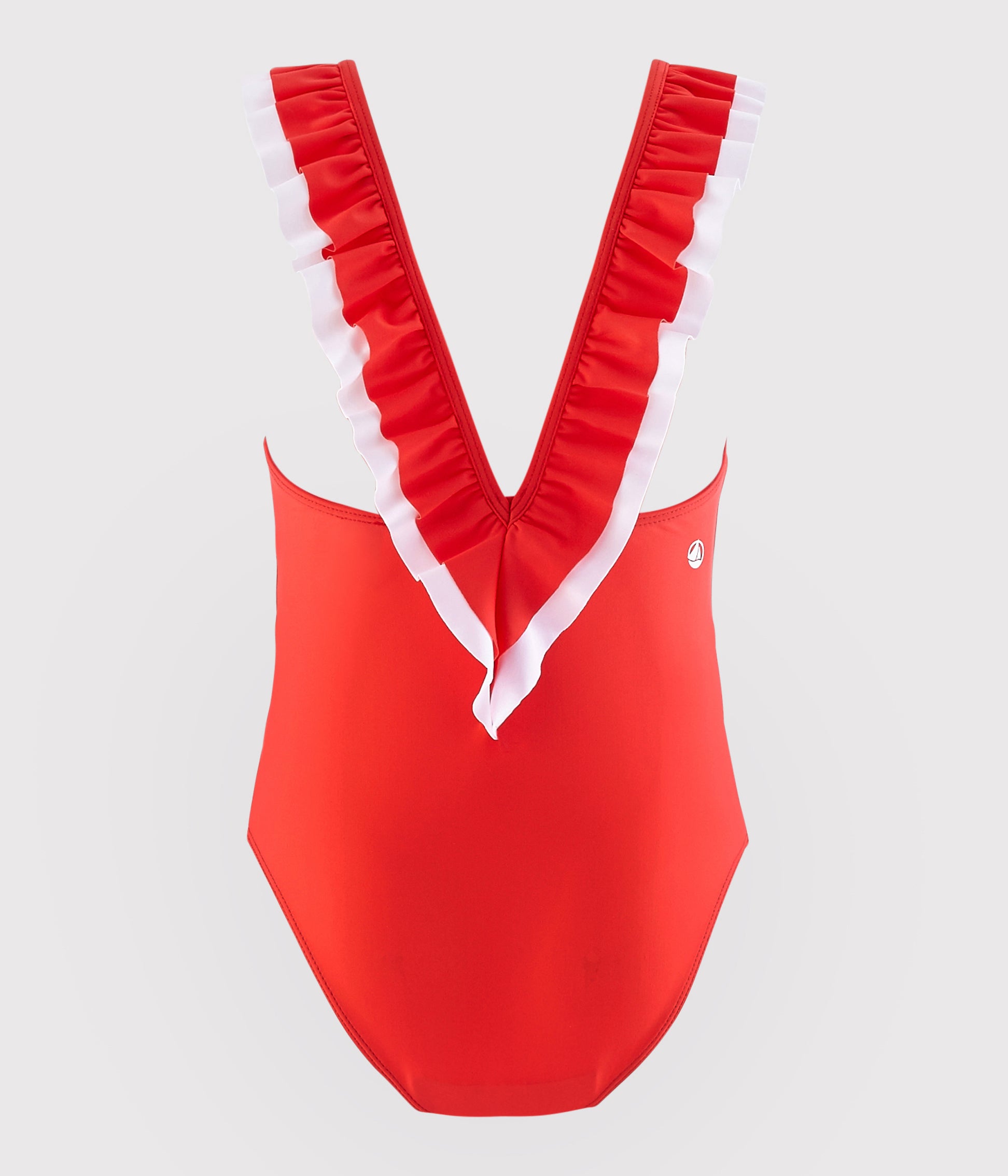 Girls Red Swimsuit