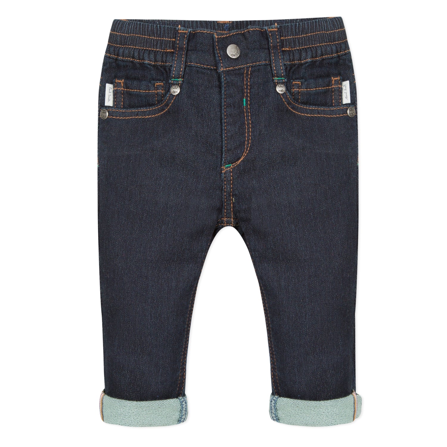 Baby Boys Navy Denim Trousers