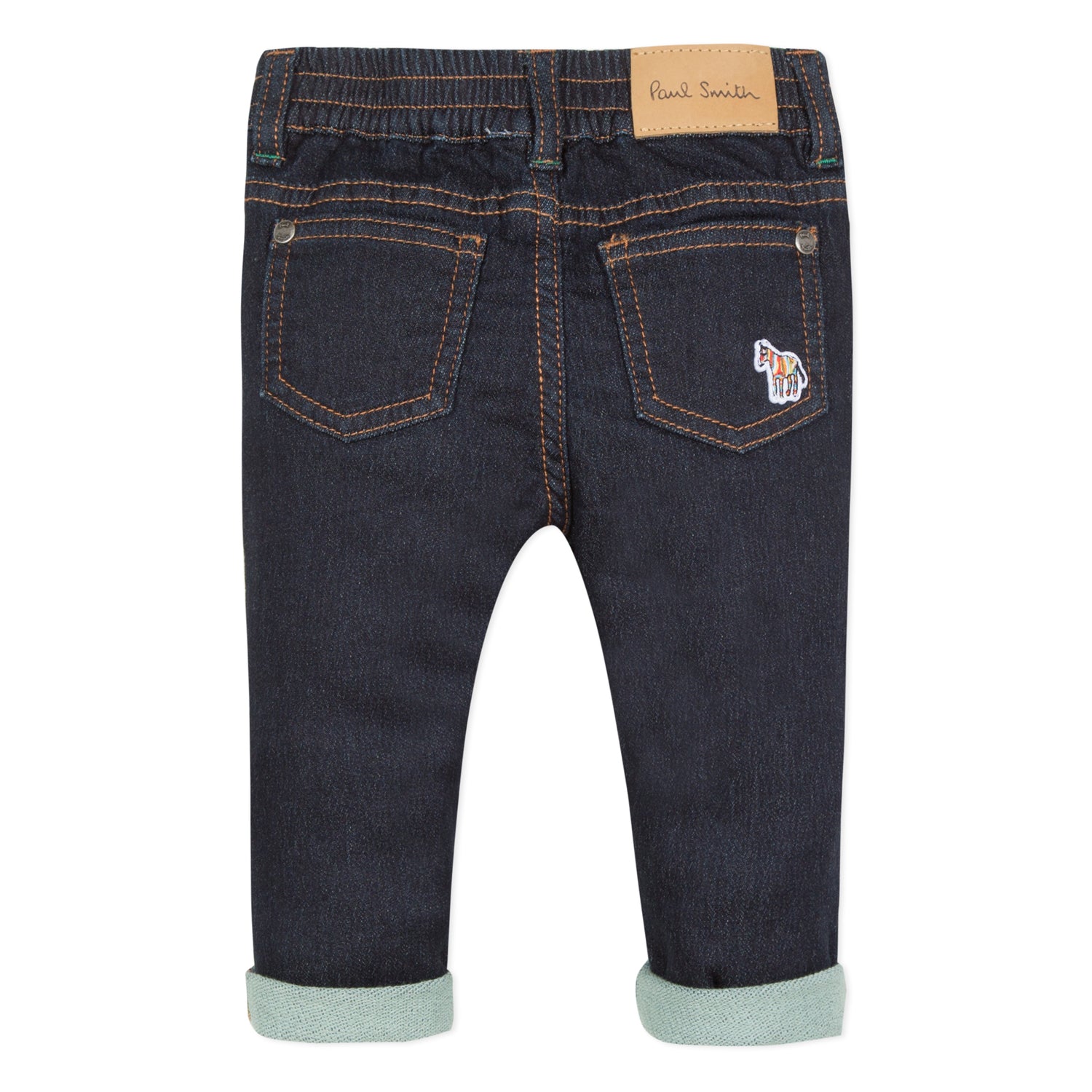 Baby Boys Navy Denim Trousers