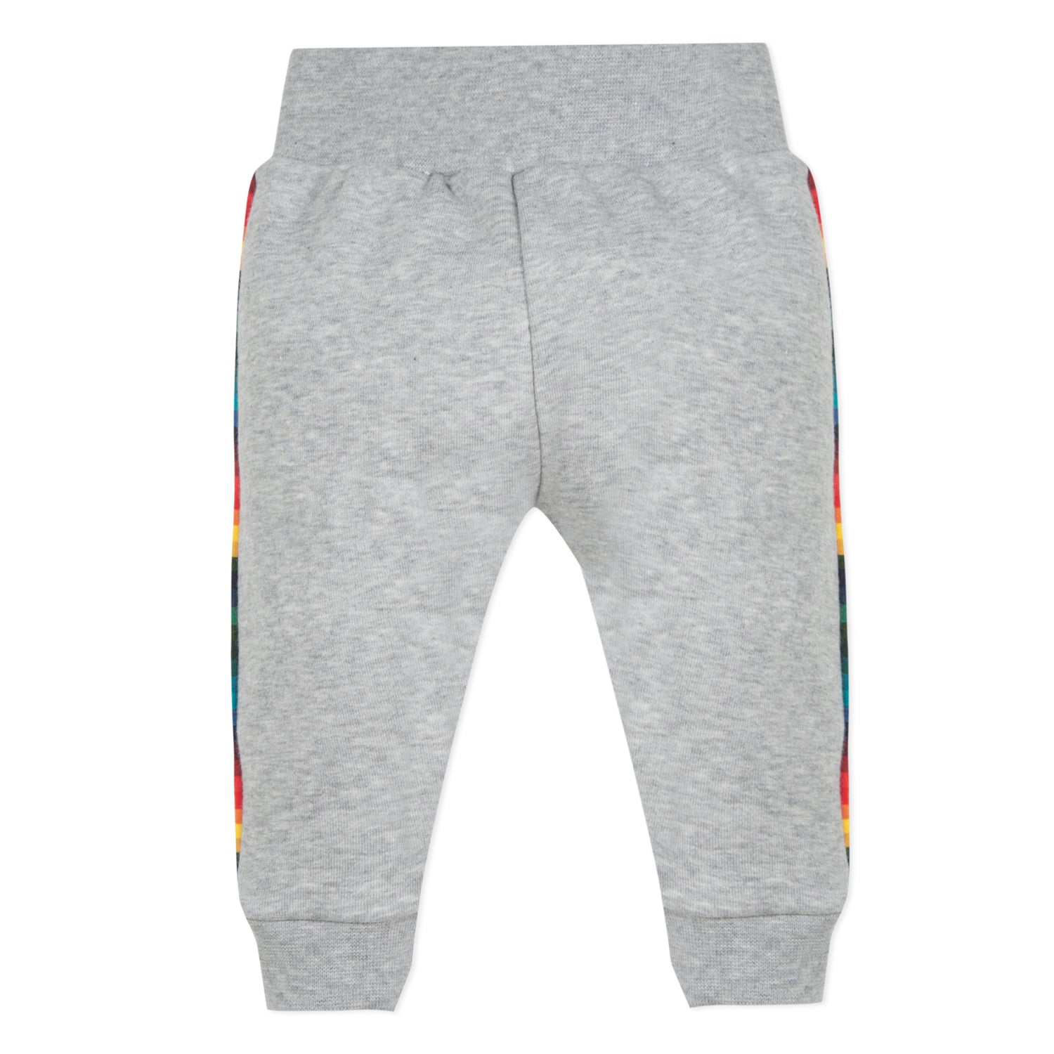 Baby Boys Grey Cotton Trousers