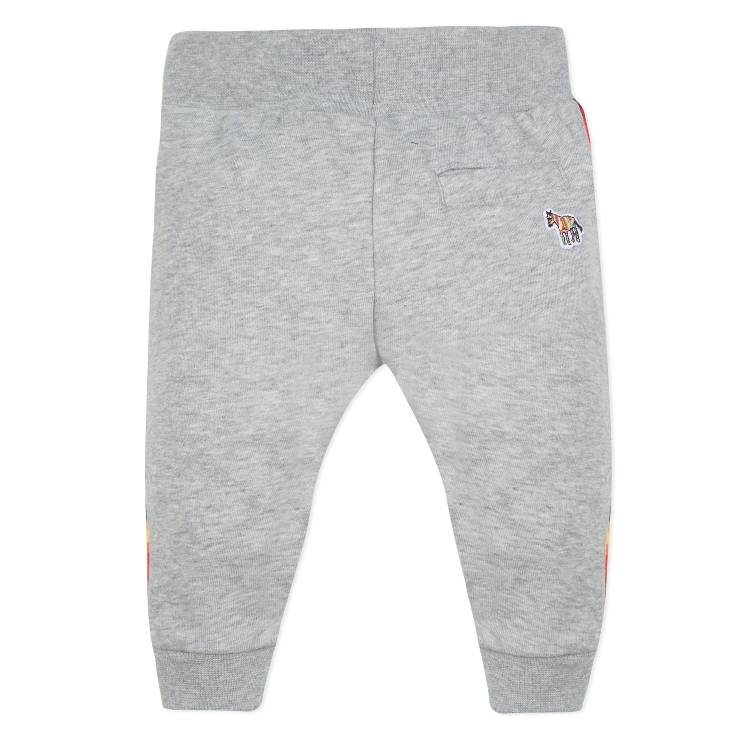 Baby Boys Grey Cotton Trousers