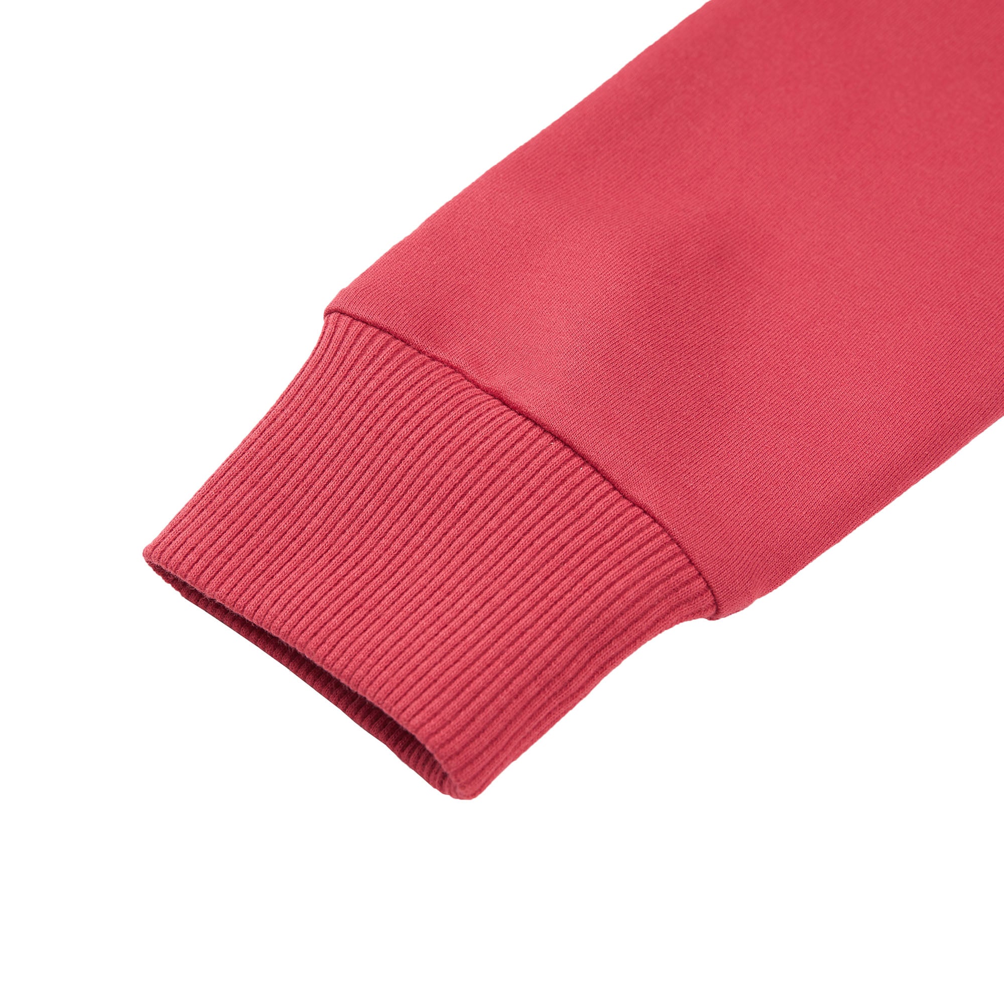 Girls Red Cotton Tracksuit