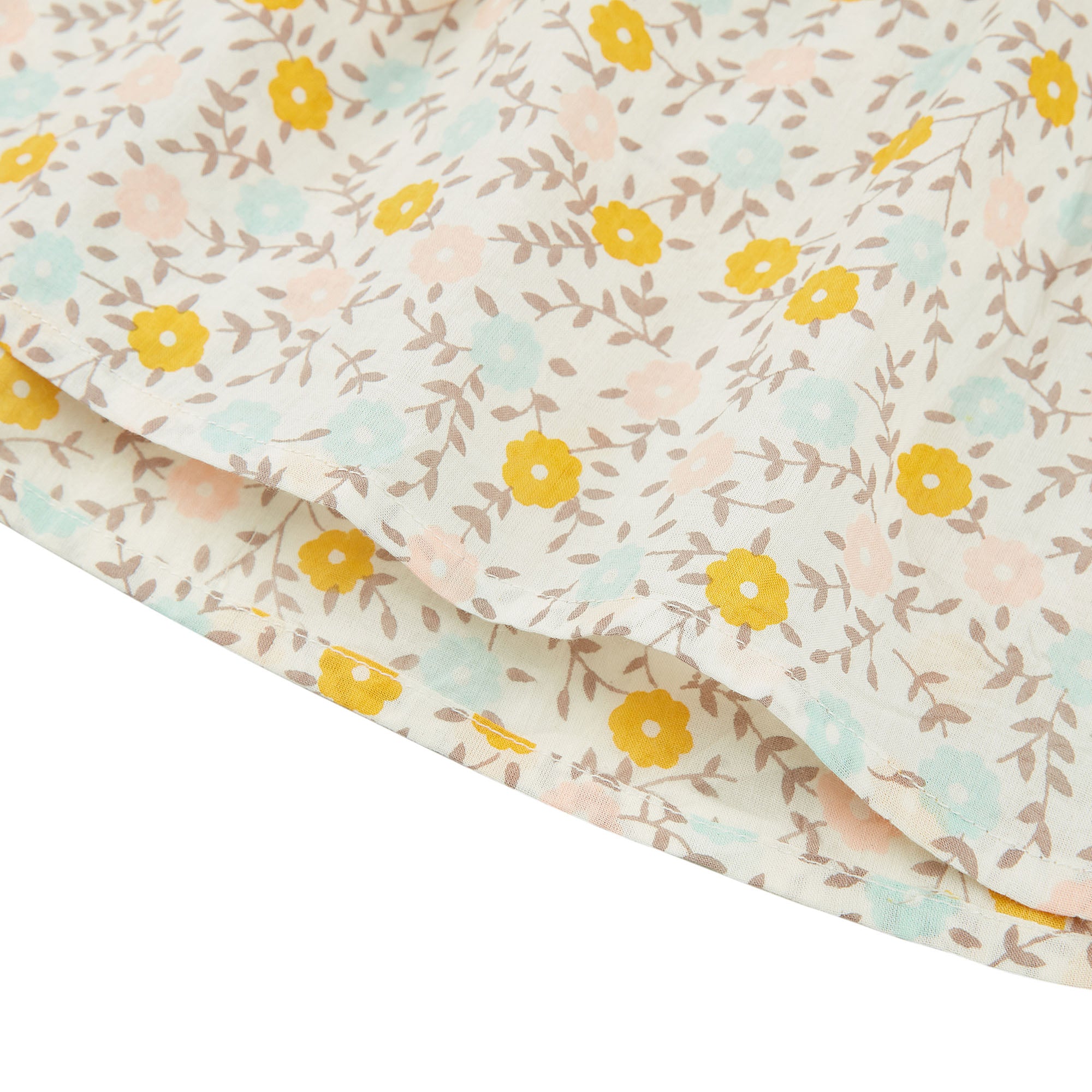 Baby Girls Flowers Cotton Set