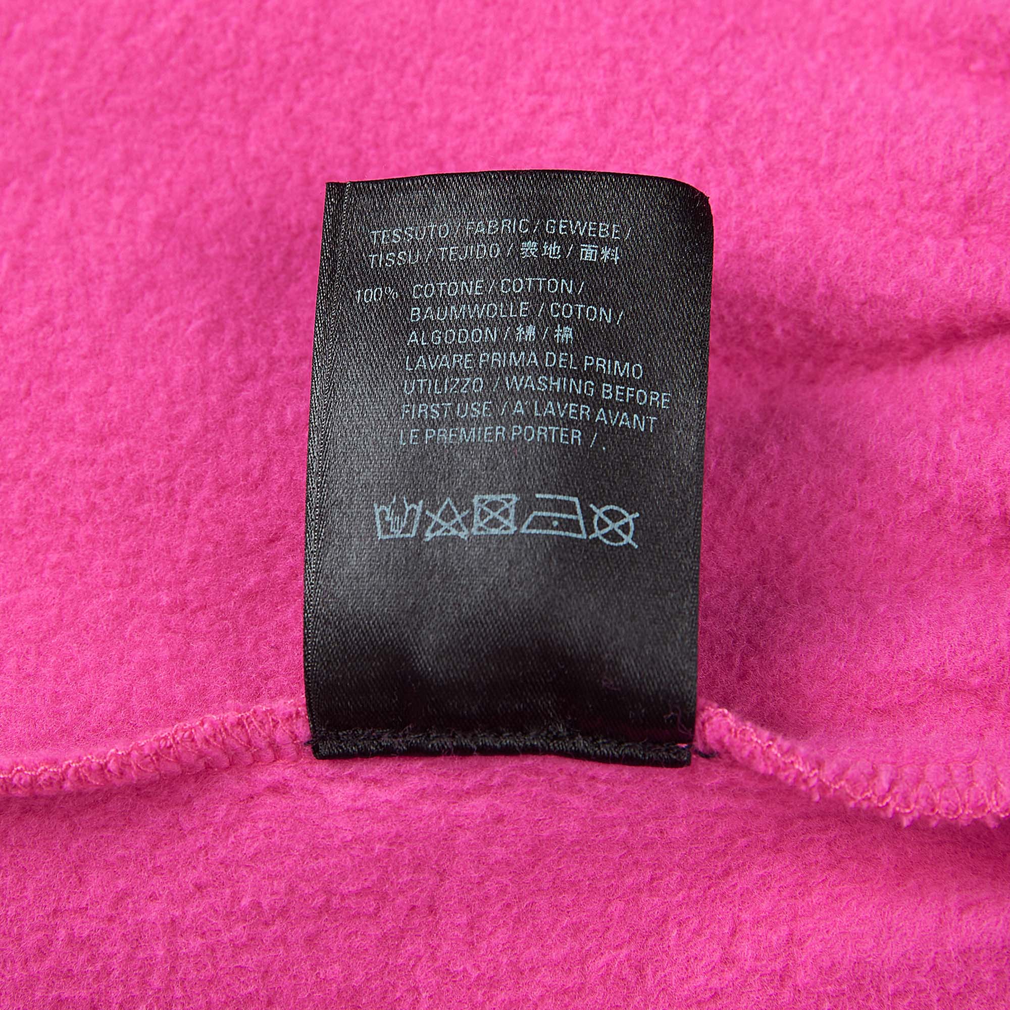 Girls Pink Logo Cotton Shorts