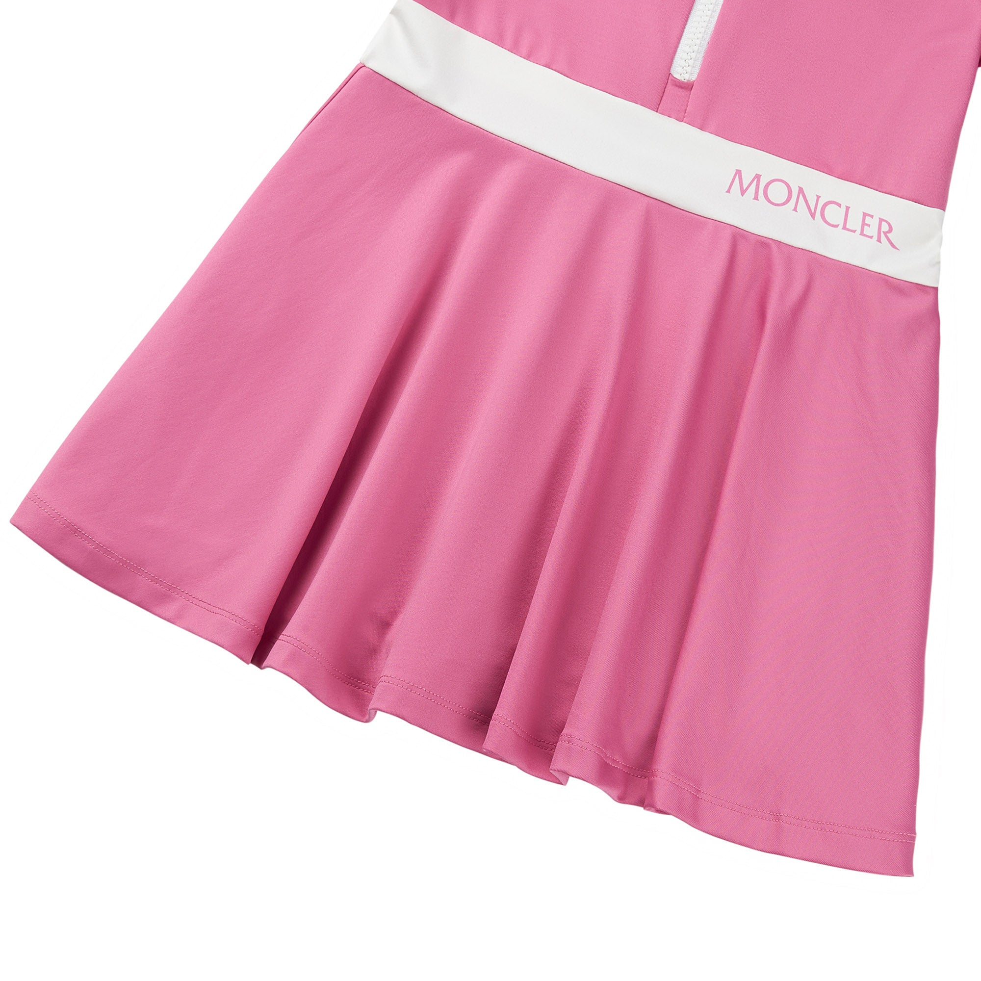 Girls Pink Logo Dress
