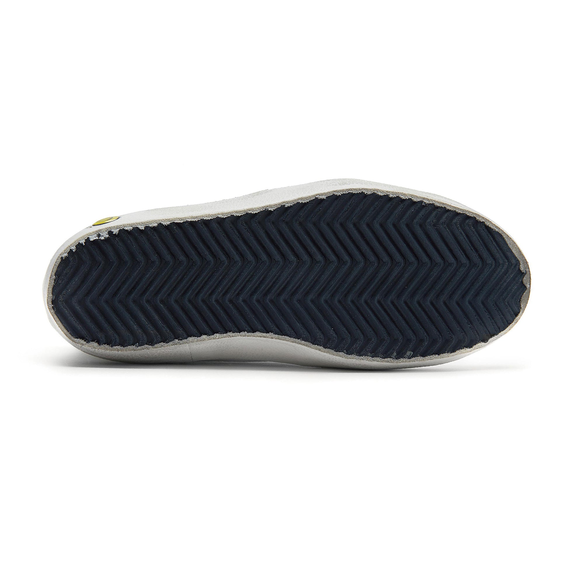 Baby Girls White Star Leather Shoes
