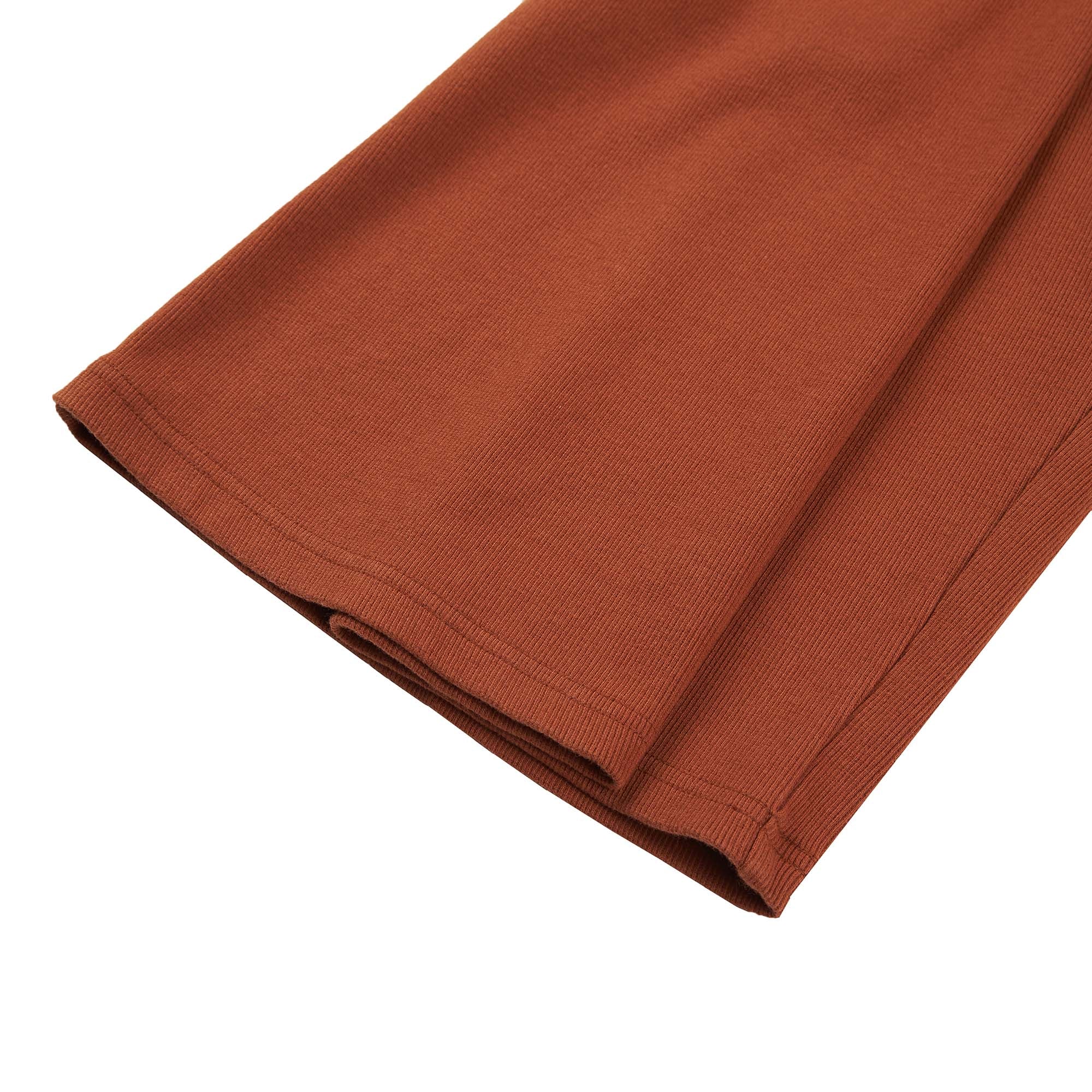 Girls Brown Cotton Trousers