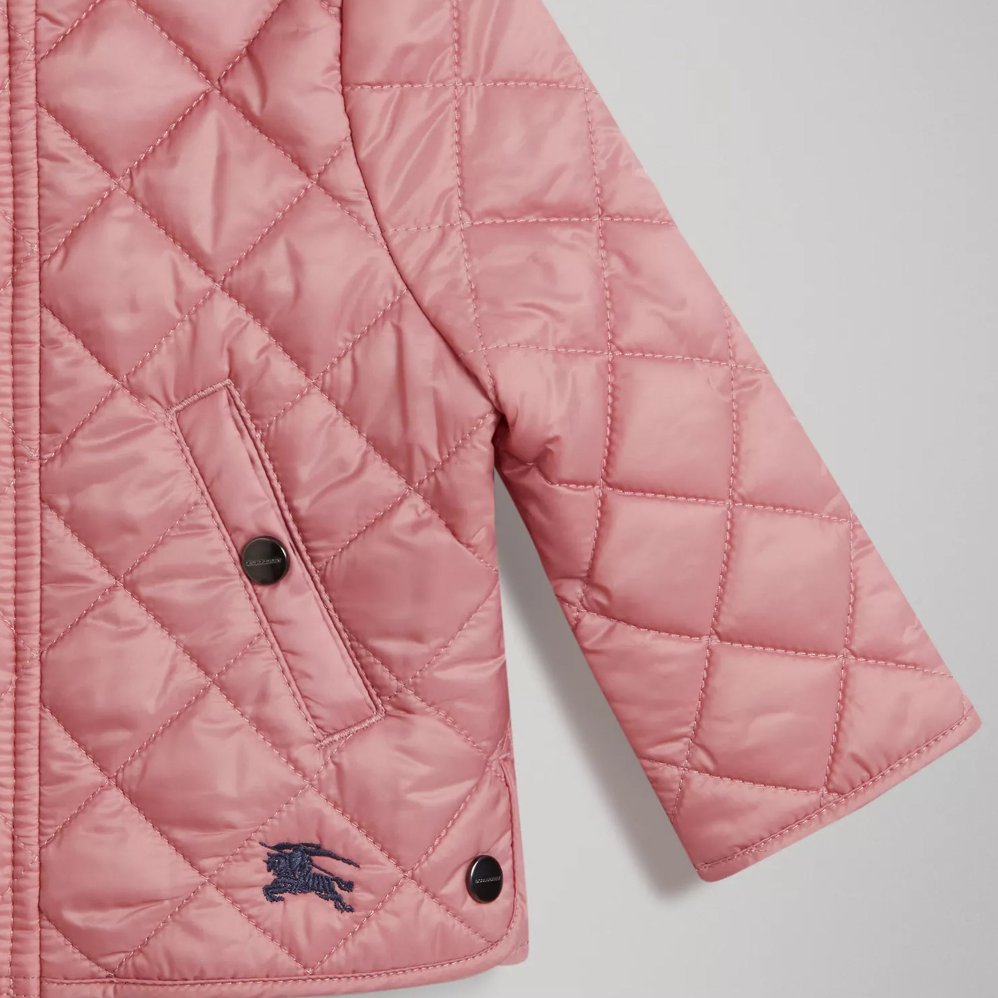 Baby Girls Pale Ash Rose Jacket