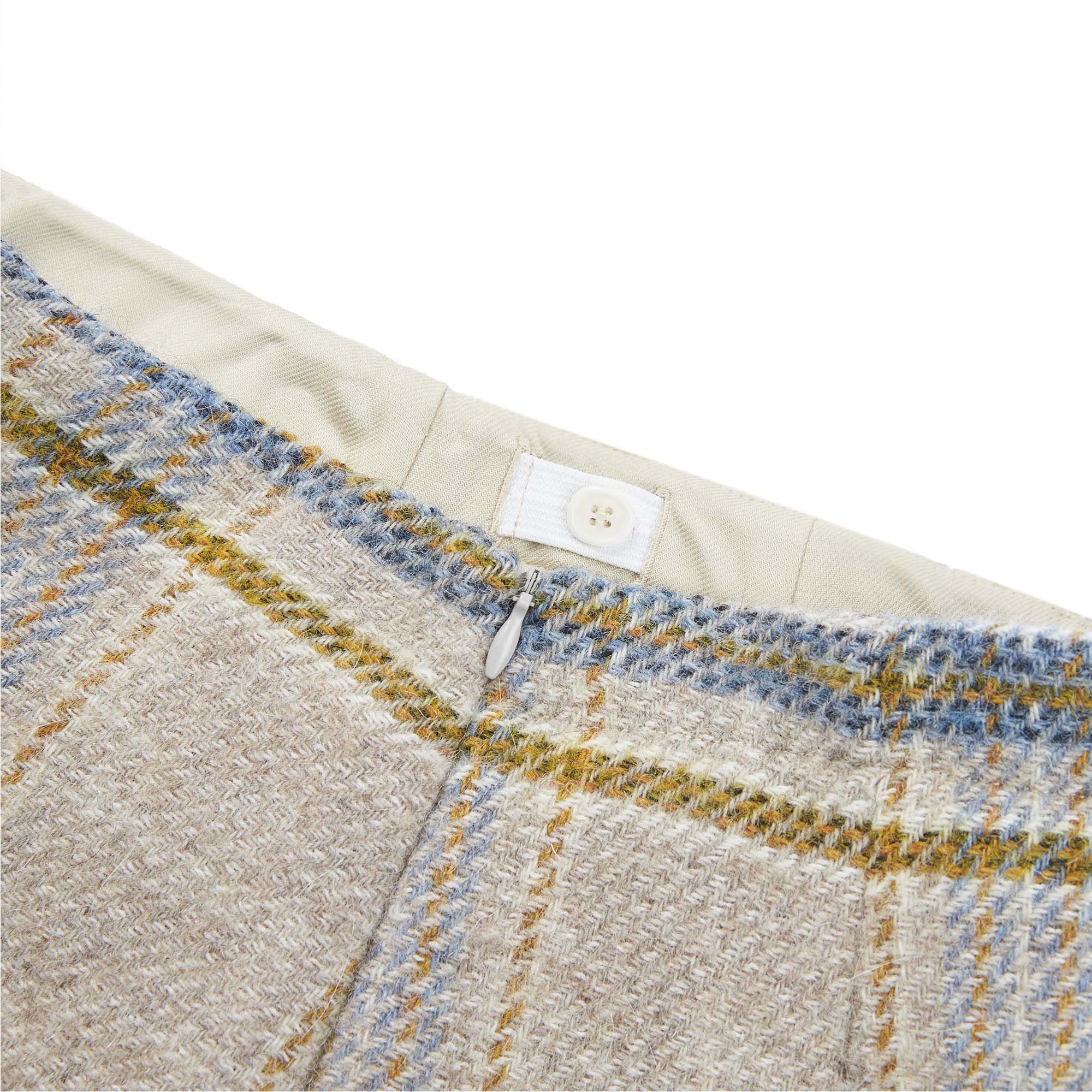 Girls Beige Wool Skirt