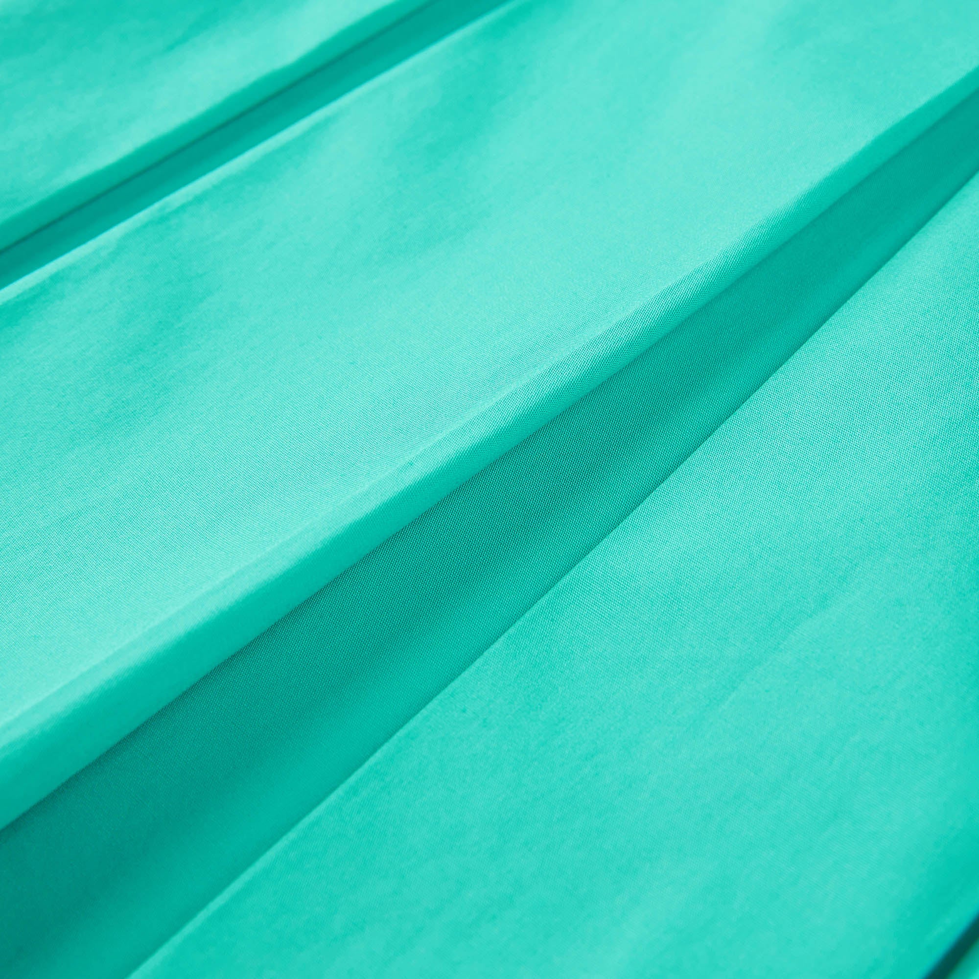 Girls Green Cotton Dress