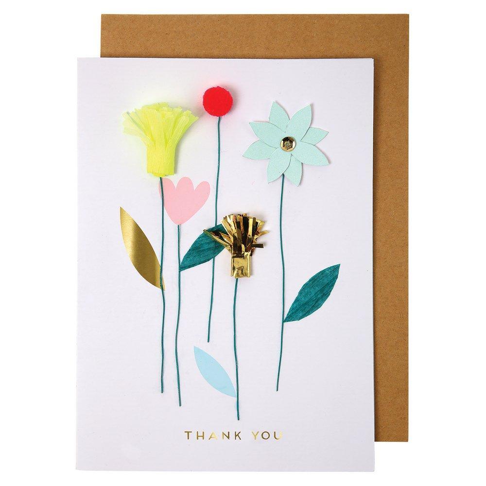 Thank You Flowers Card